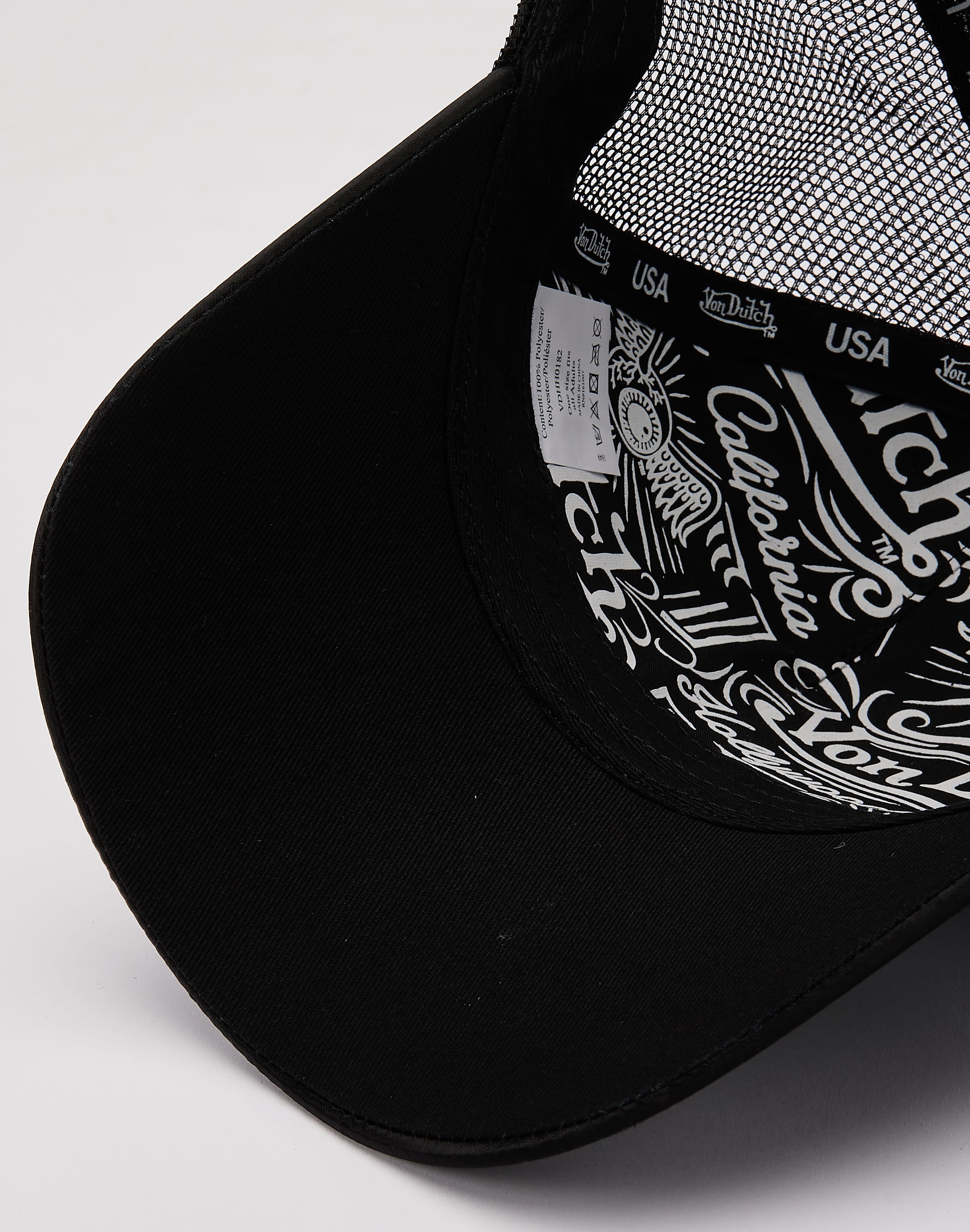 Von Dutch Cross Trucker Hat, image 6 of 6