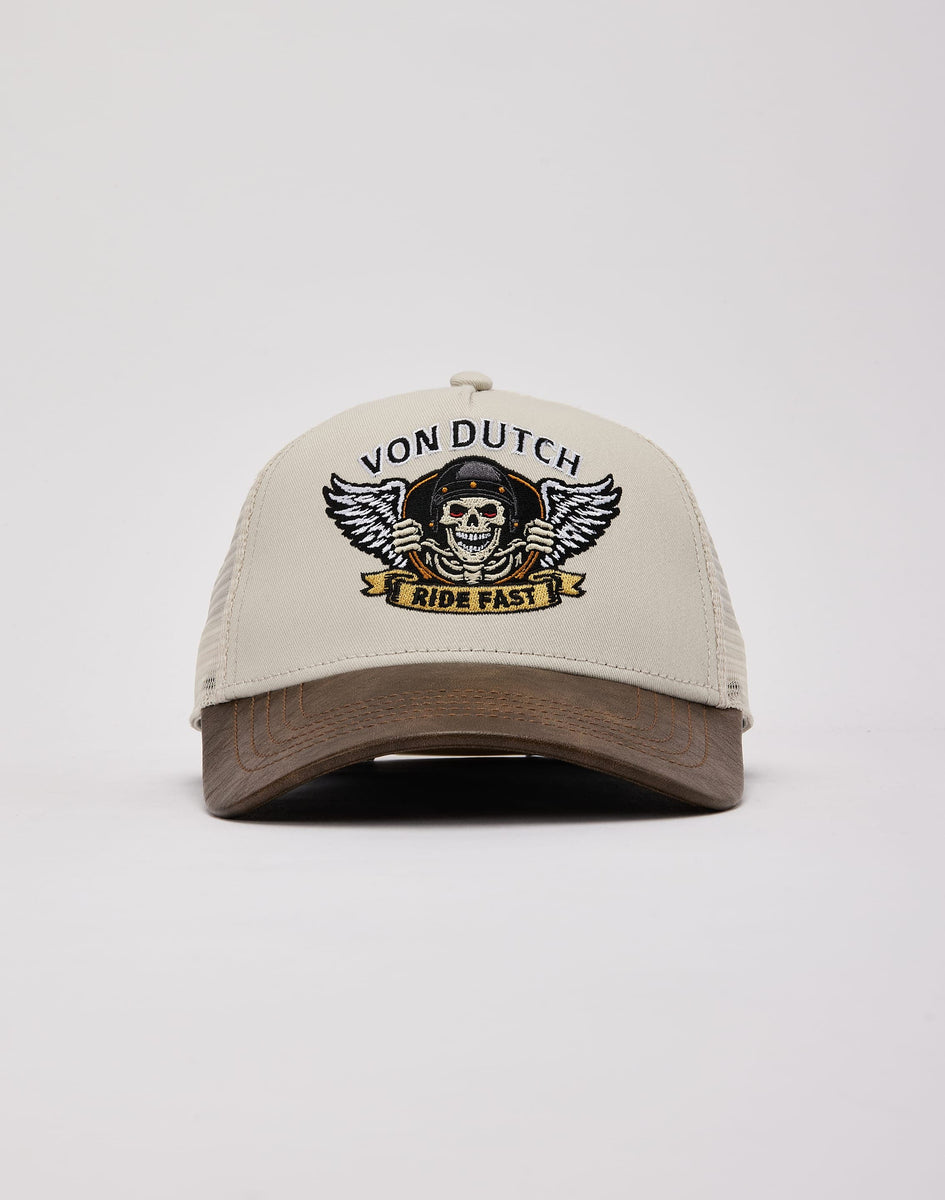 Von Dutch Ride Fast Trucker Hat – DTLR