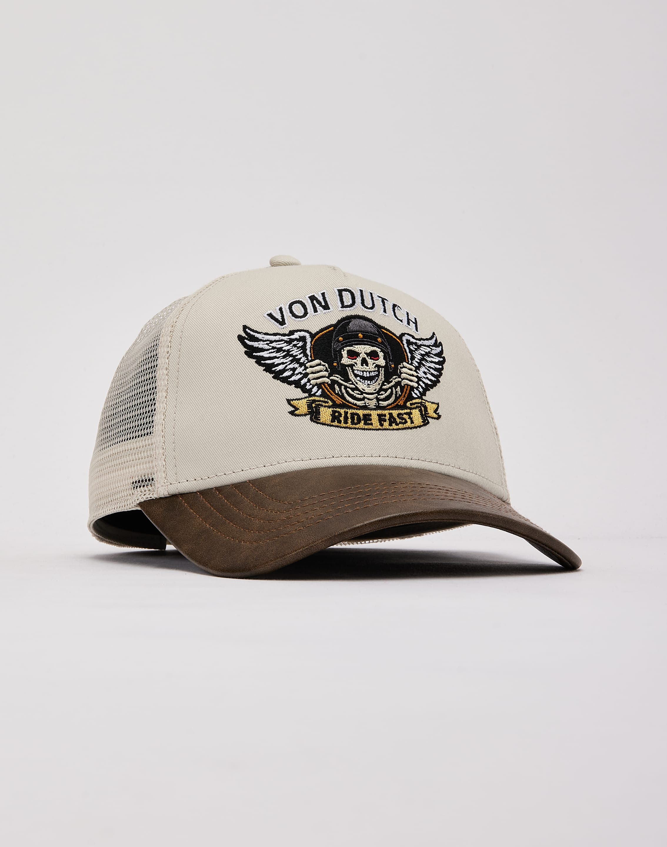 Von Dutch Ride Fast Trucker Hat, image 3 of 6