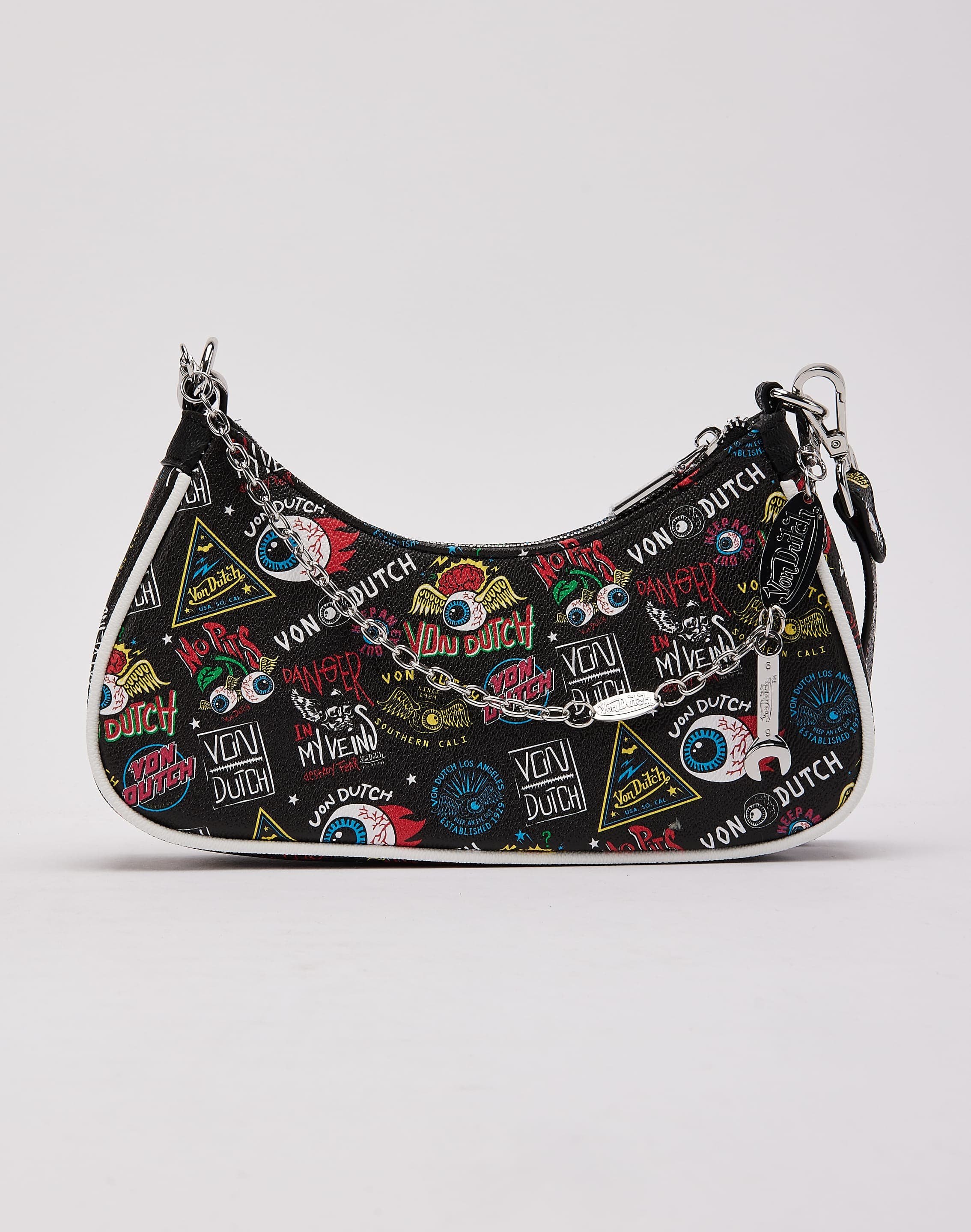 Photo of Von Dutch Multi-Logo Shoulder Bag