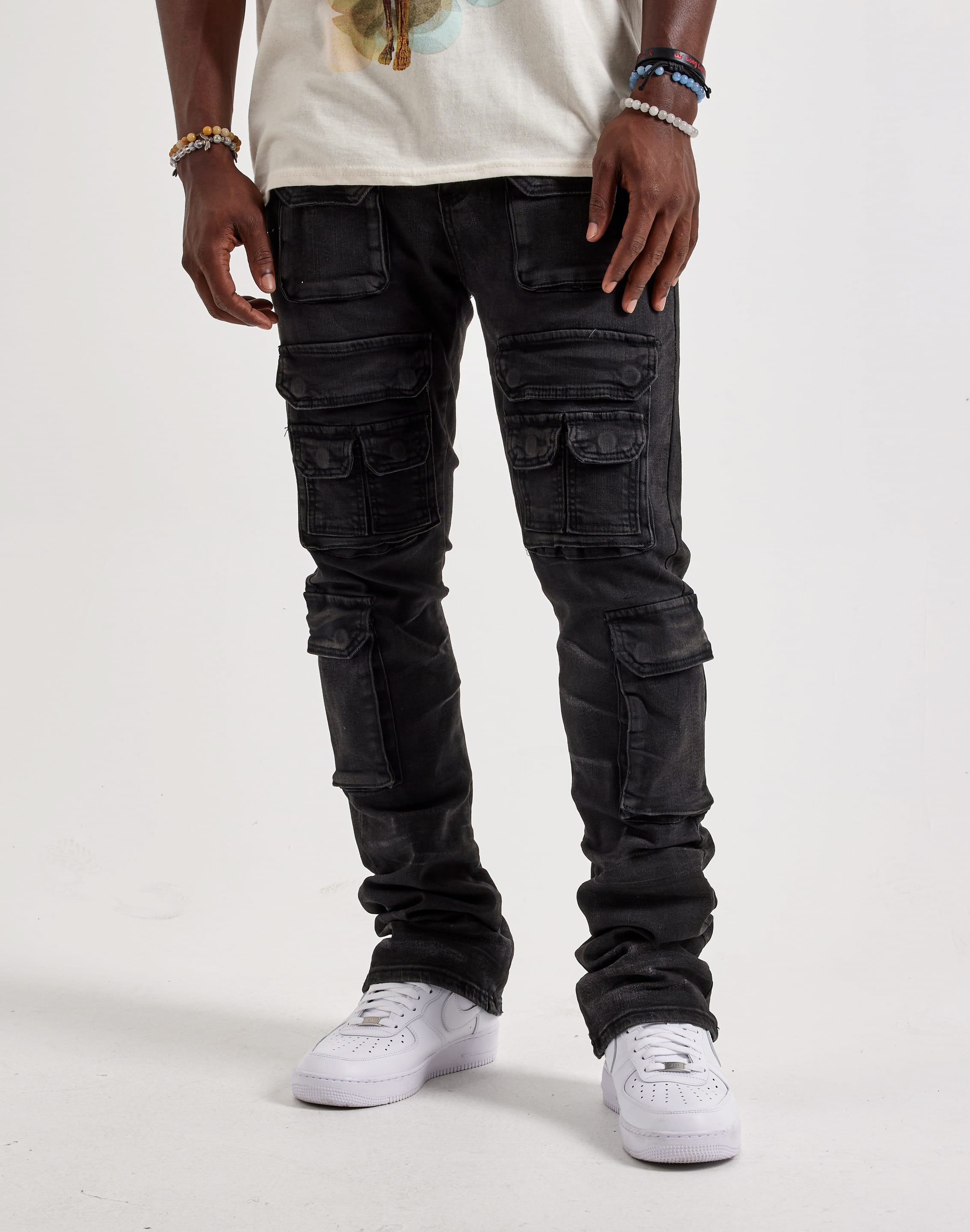 Photo of WAIMEA Stacked Utility Denim Jeans