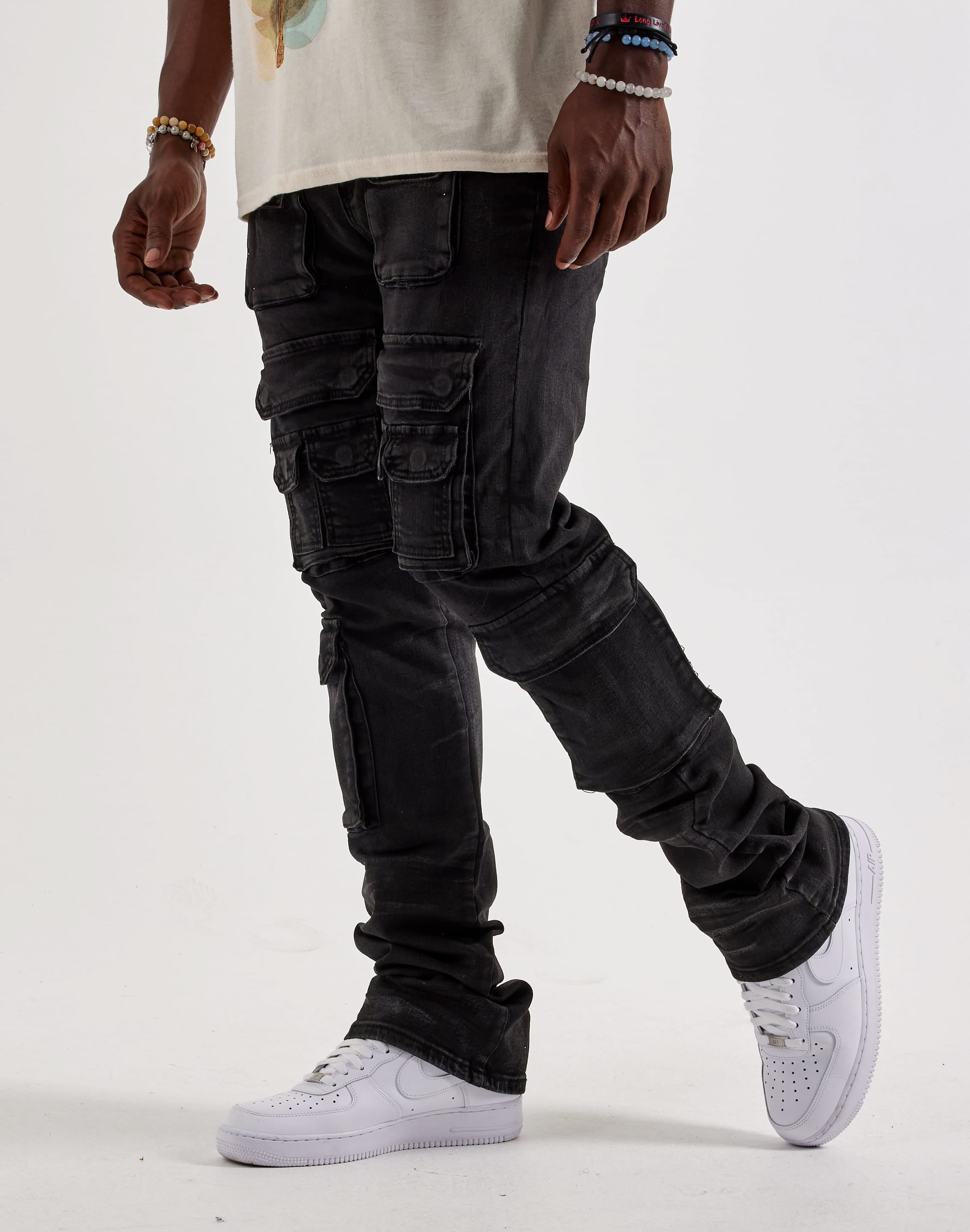 Photo of WAIMEA Stacked Utility Denim Jeans