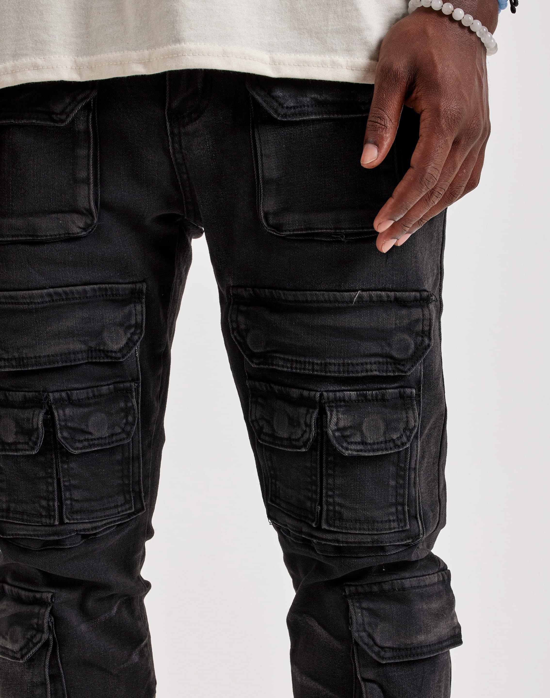 Photo of WAIMEA Stacked Utility Denim Jeans