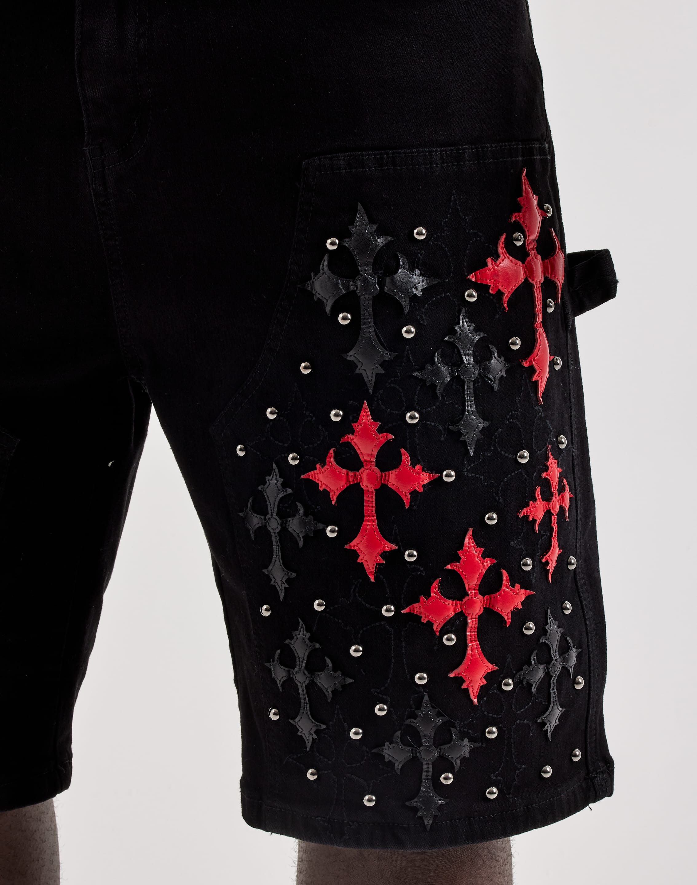 Photo of WAIMEA Cross Patch Denim Shorts