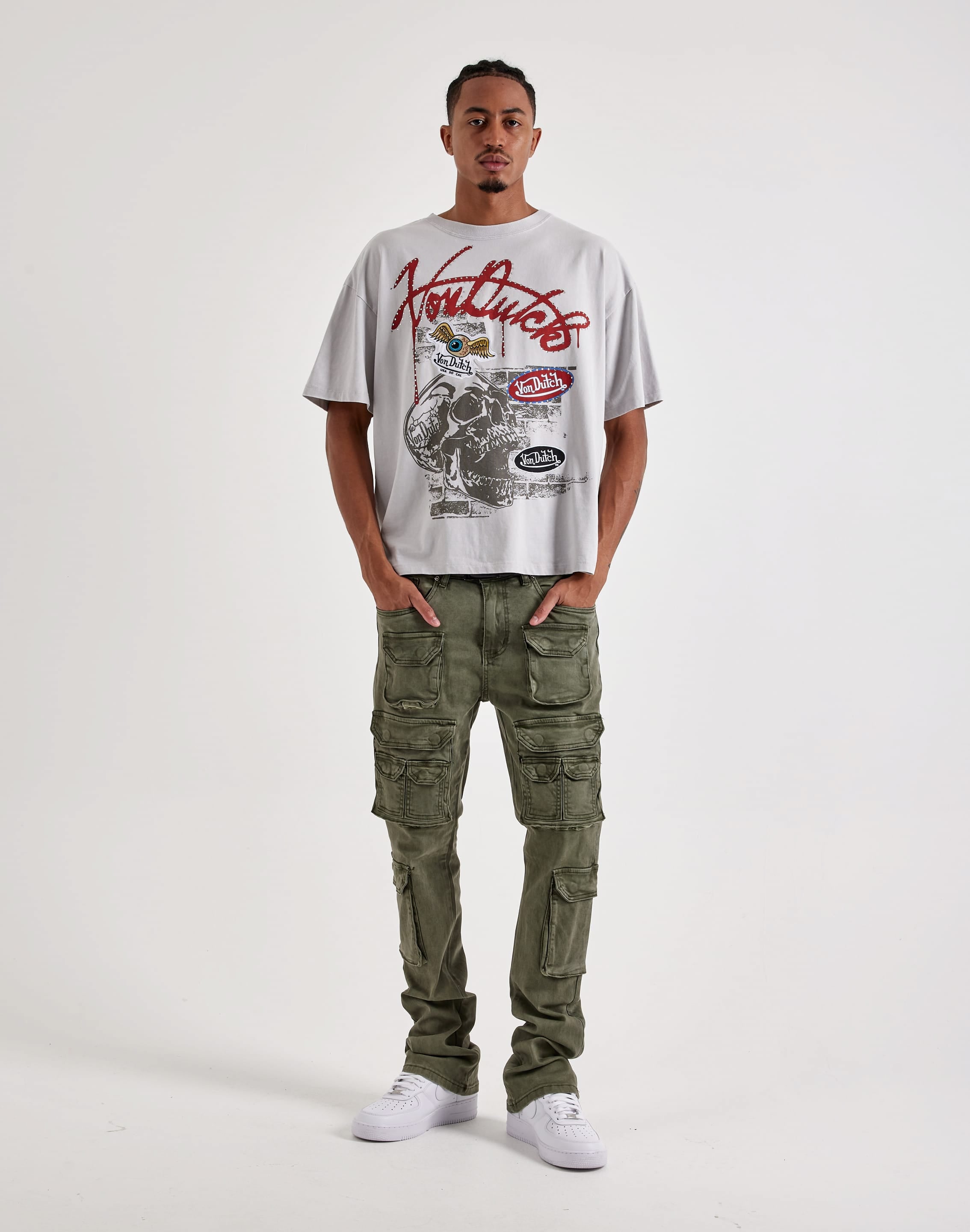 Photo of WAIMEA Stacked Utility Cargo Pants