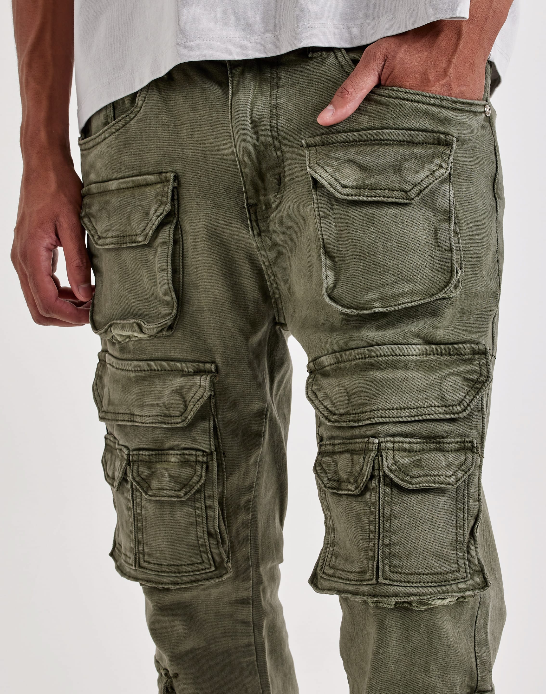 Photo of WAIMEA Stacked Utility Cargo Pants