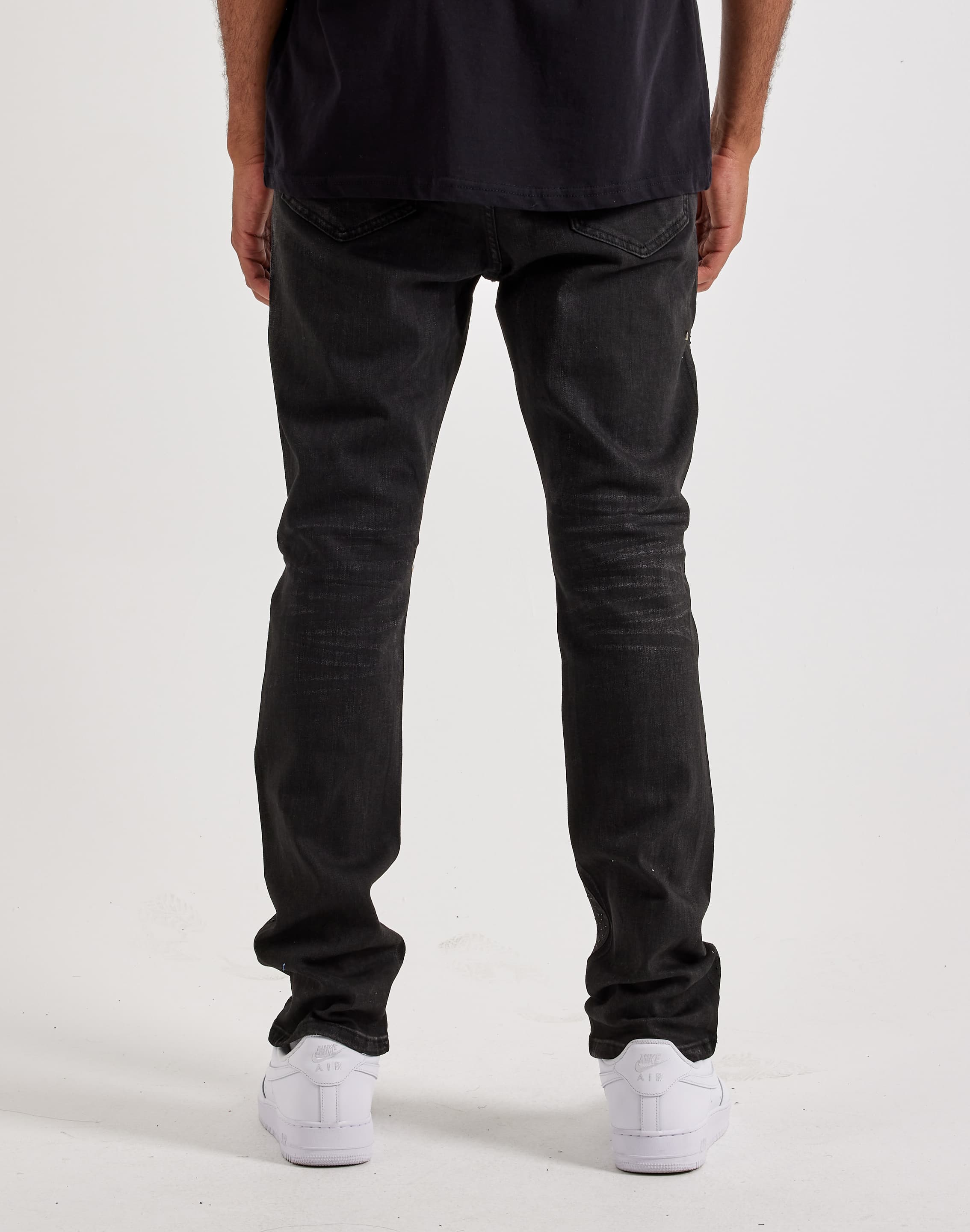 Photo of WAIMEA  Rhinestone Distressed Skinny Jeans