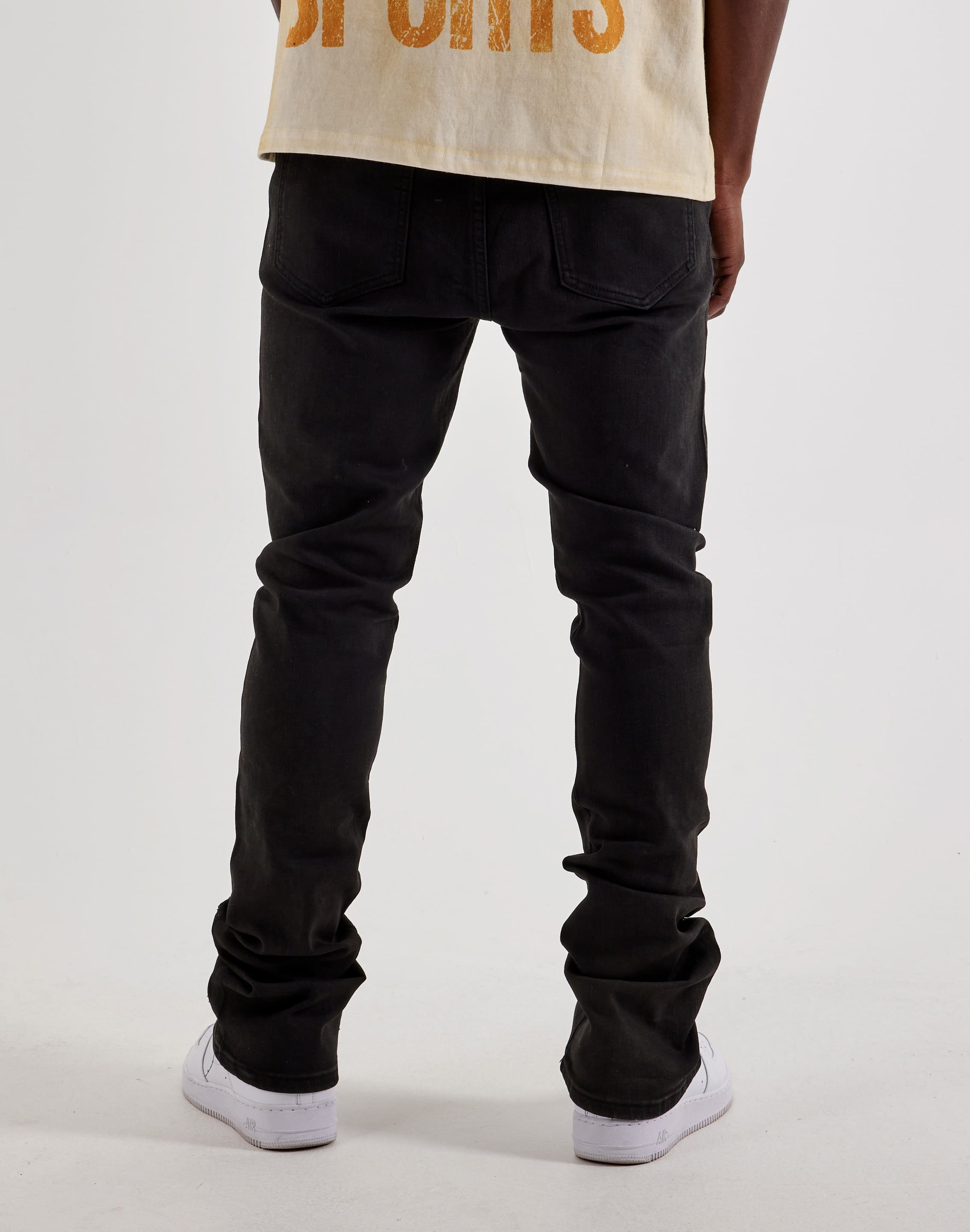 Photo of WAIMEA Stacked Western Stud Denim Jeans