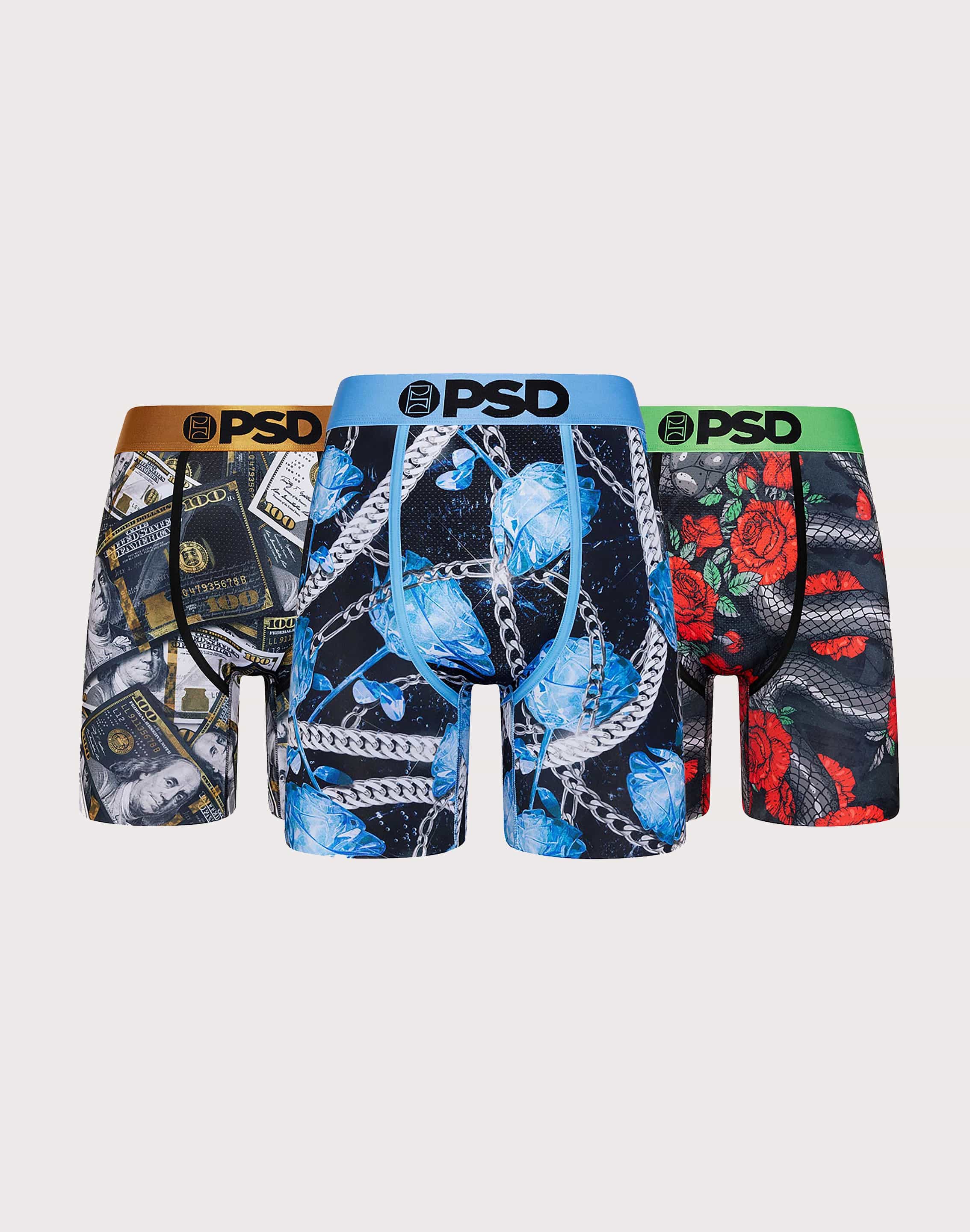 Psd Underwear 3-Pack Boxer Briefs – DTLR