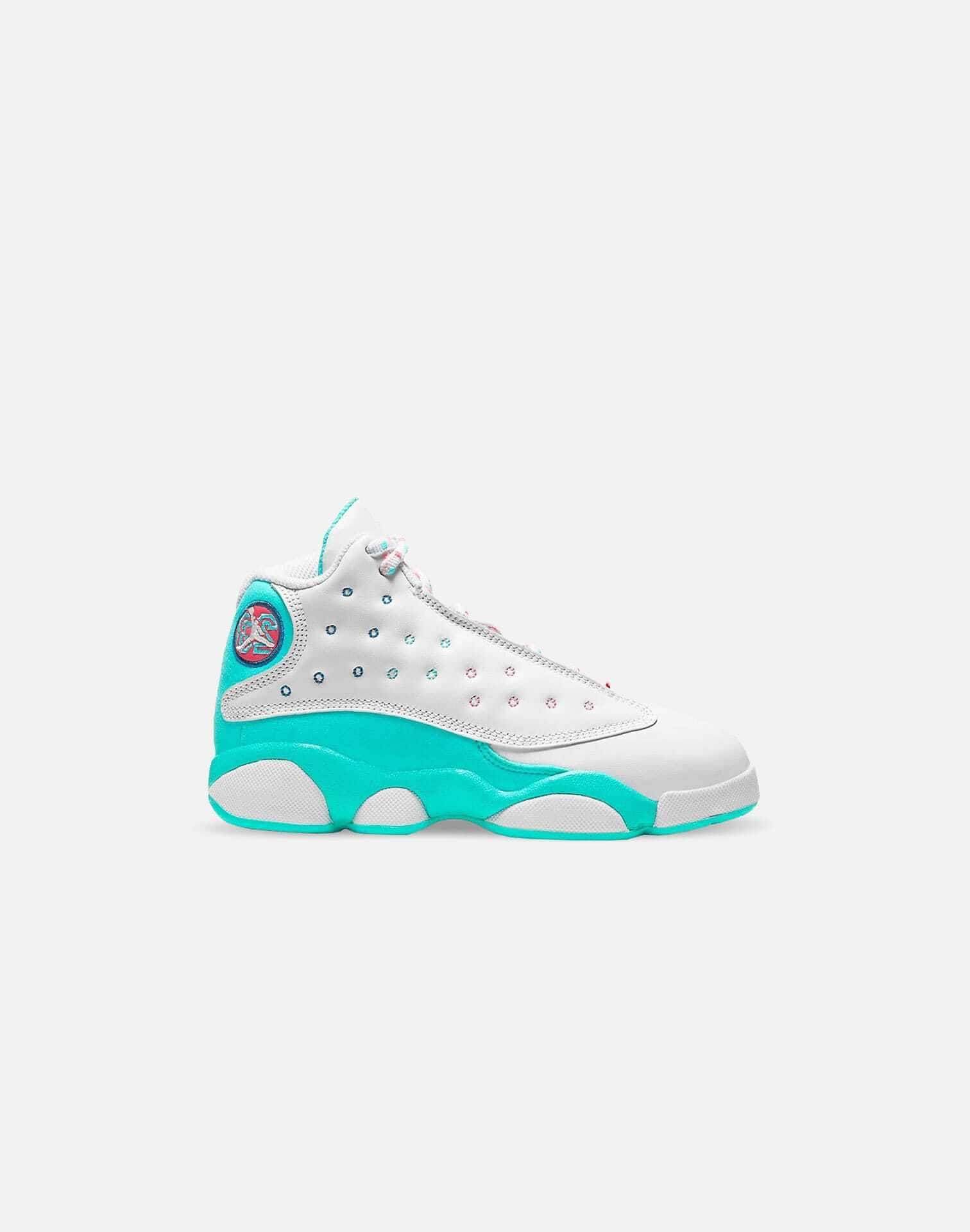 Jordan AIR JORDAN RETRO 13 'AURORA GREEN' PRE-SCHOOL – DTLR