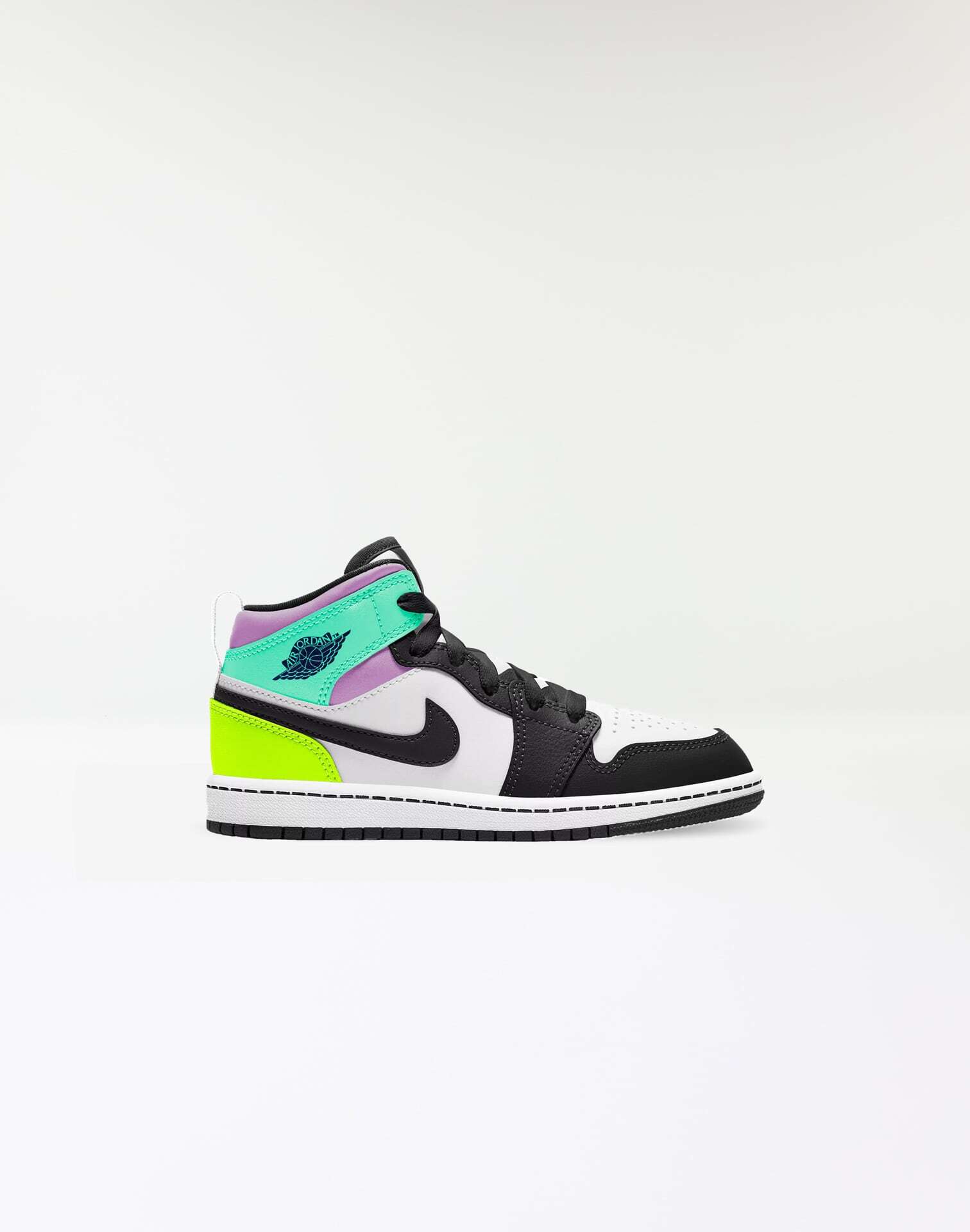 Air Jordan Mid White Green Black Jordan Air Jordan Mid Pre-School