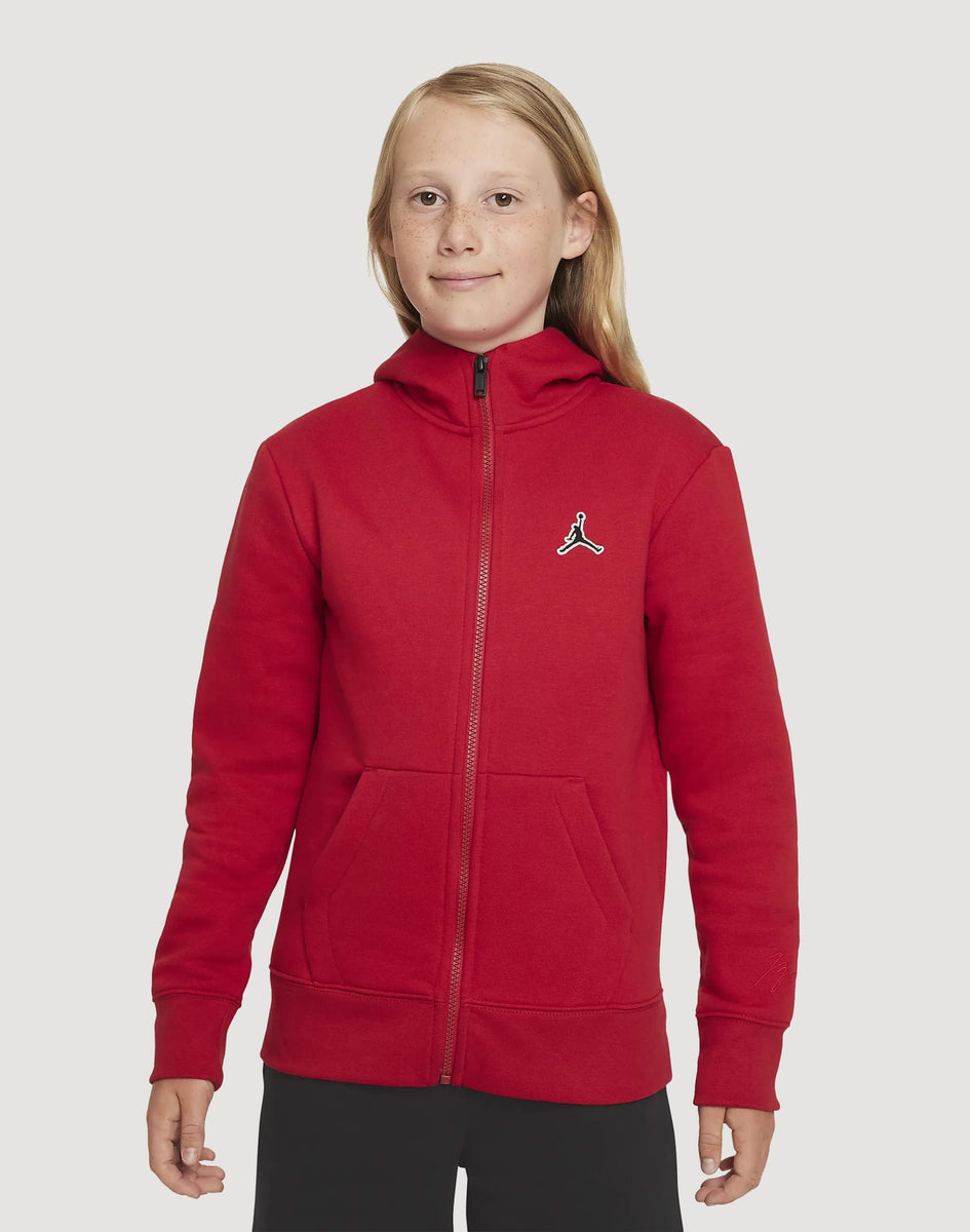 Jordan Essentials Fleece Full-Zip Hoodie Grade-School – DTLR
