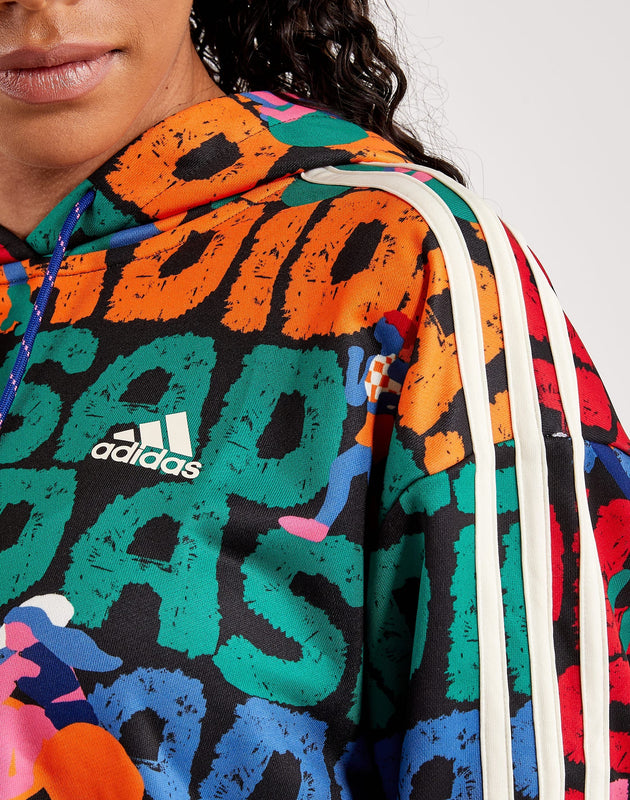 Adidas Farm Rio 3-Stripes Hoodie – DTLR