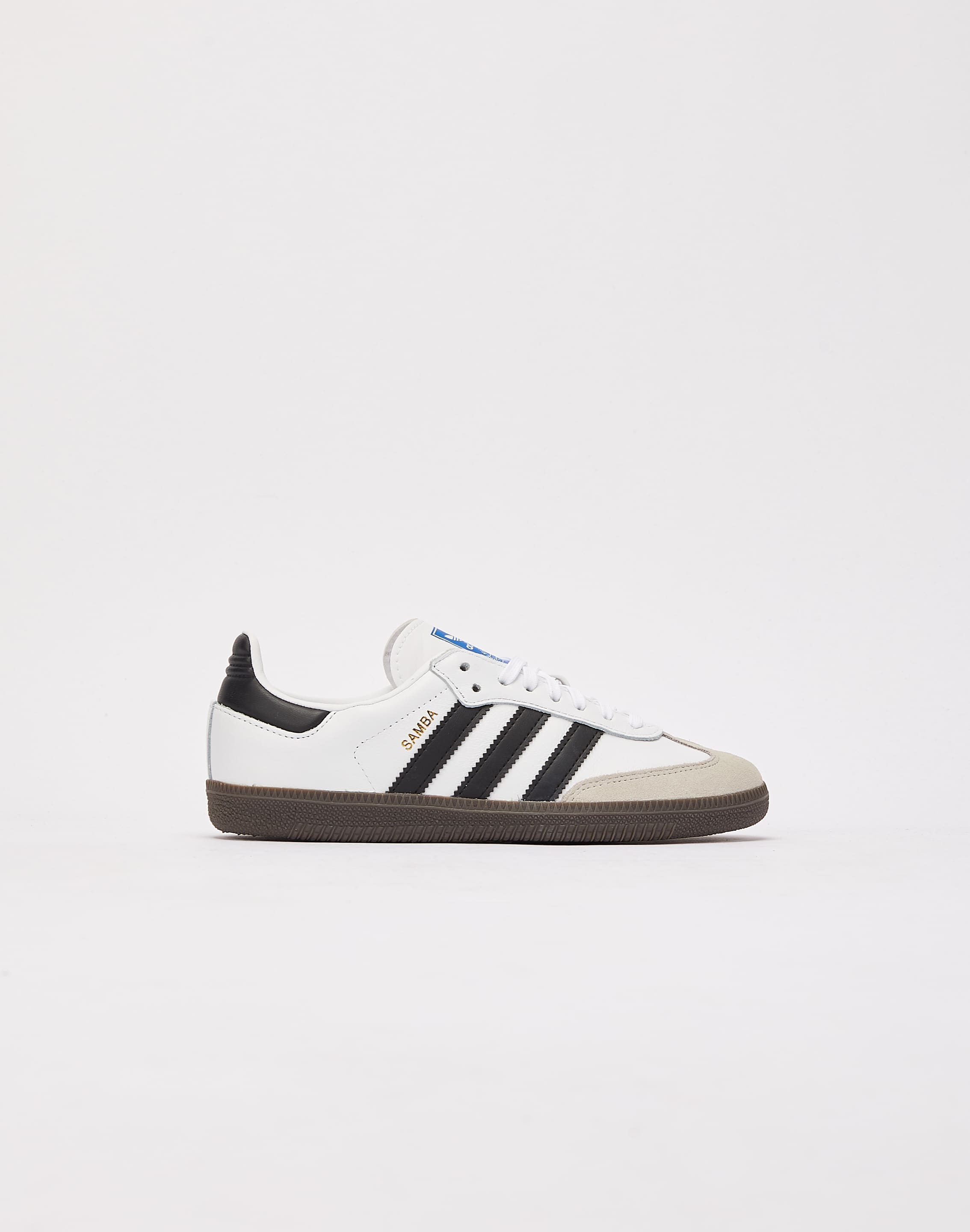 adidas Kids' Preschool Samba OG Shoes, Size 13, White/Black/Gum adidas Kids' Preschool Samba OG Shoes, Size 13, White/Black/Gum