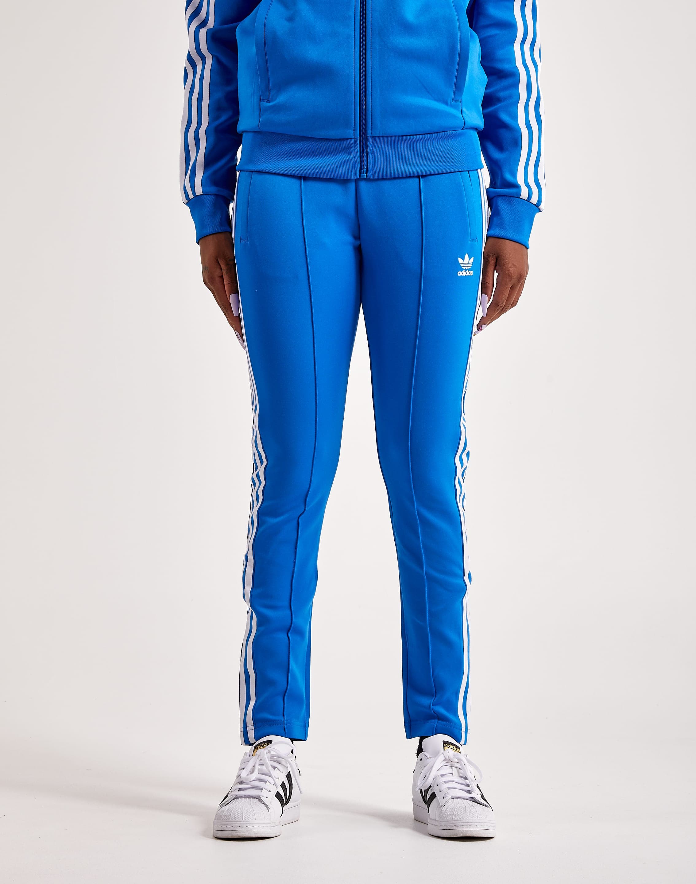 Adidas originals sst track pants blue Clearance