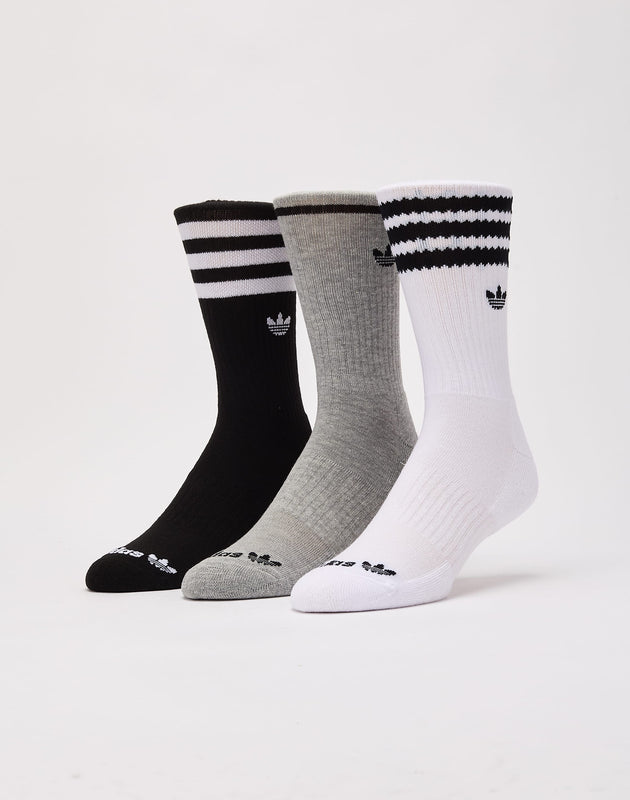Adidas Roller Crew Socks 3Pack DTLR