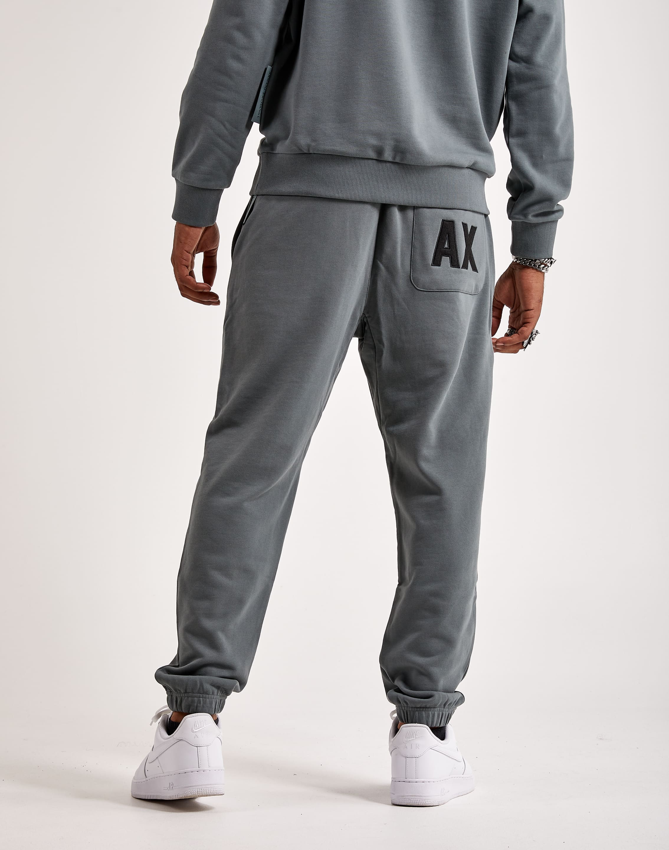 Track Pants Armani Exchange Grey Joggers Armani Exchange Oversized