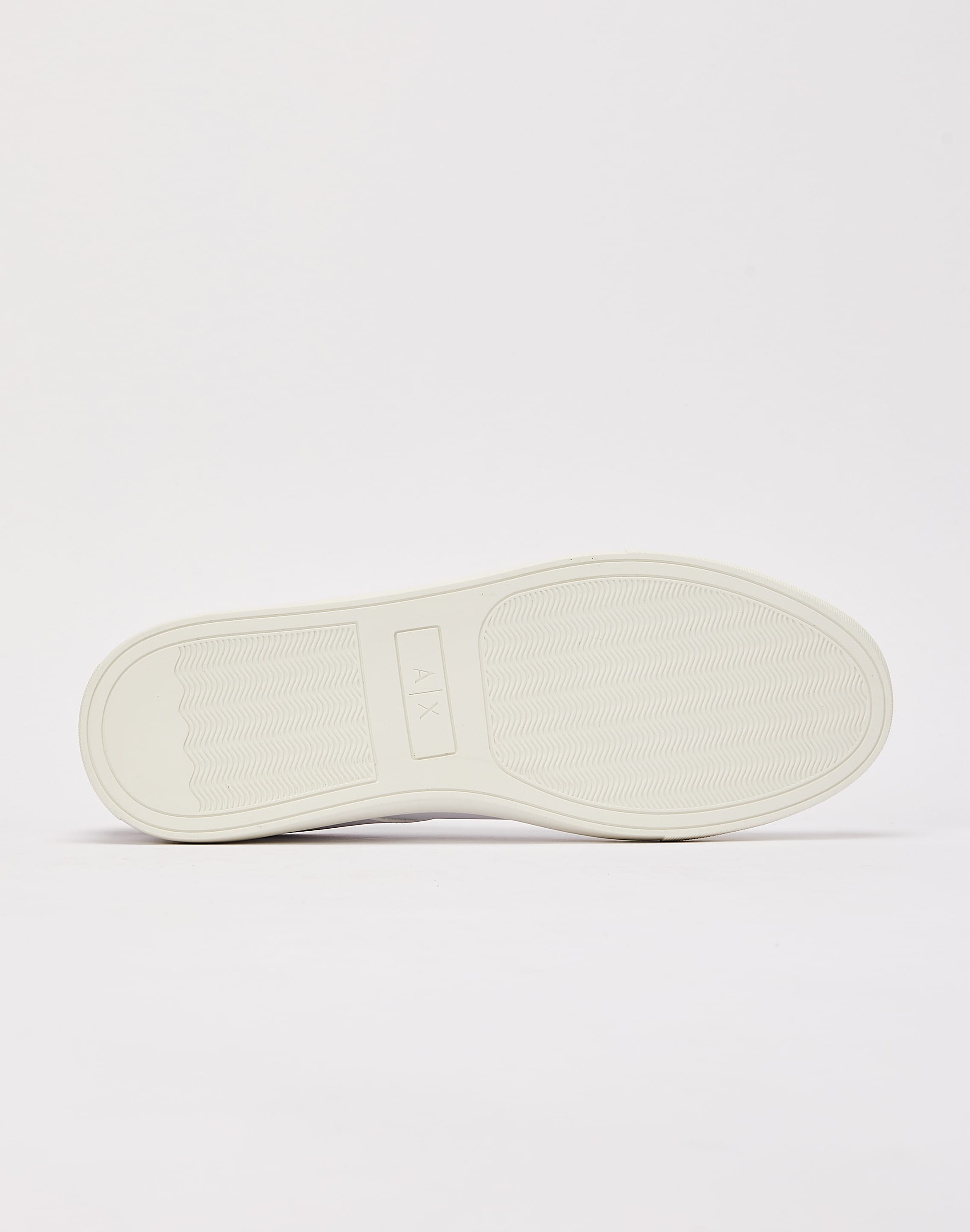 Amazon.com | A|X Armani Exchange Men's Logo Strap Fashion Sneakers, Optical  White, 12 | Fashion Sneakers