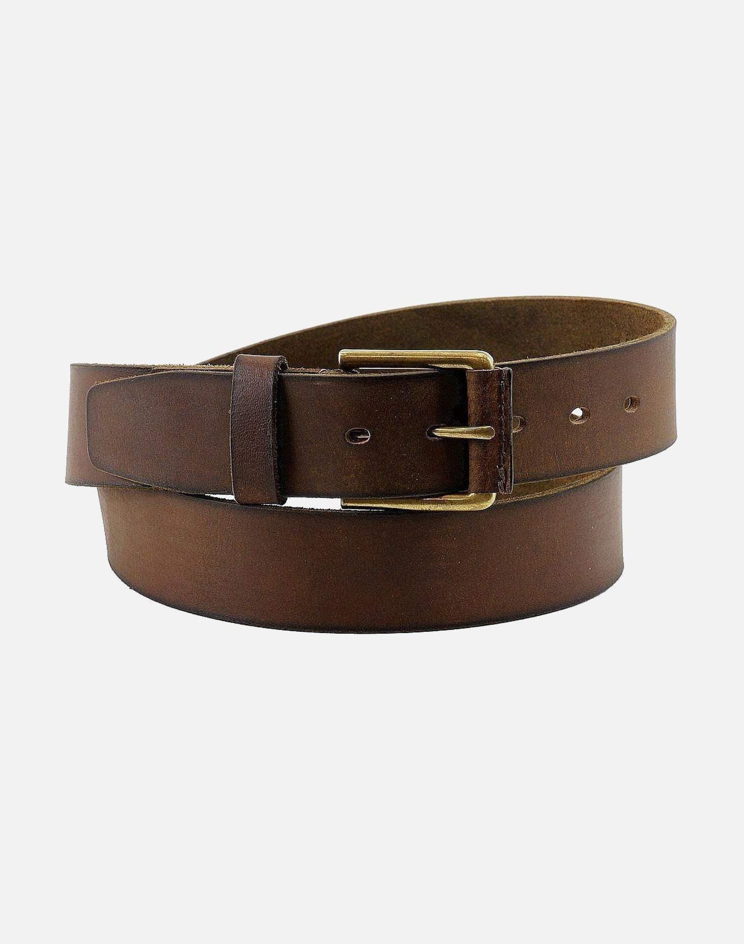 Timberland Casual Distressed Genuine Leather Belt