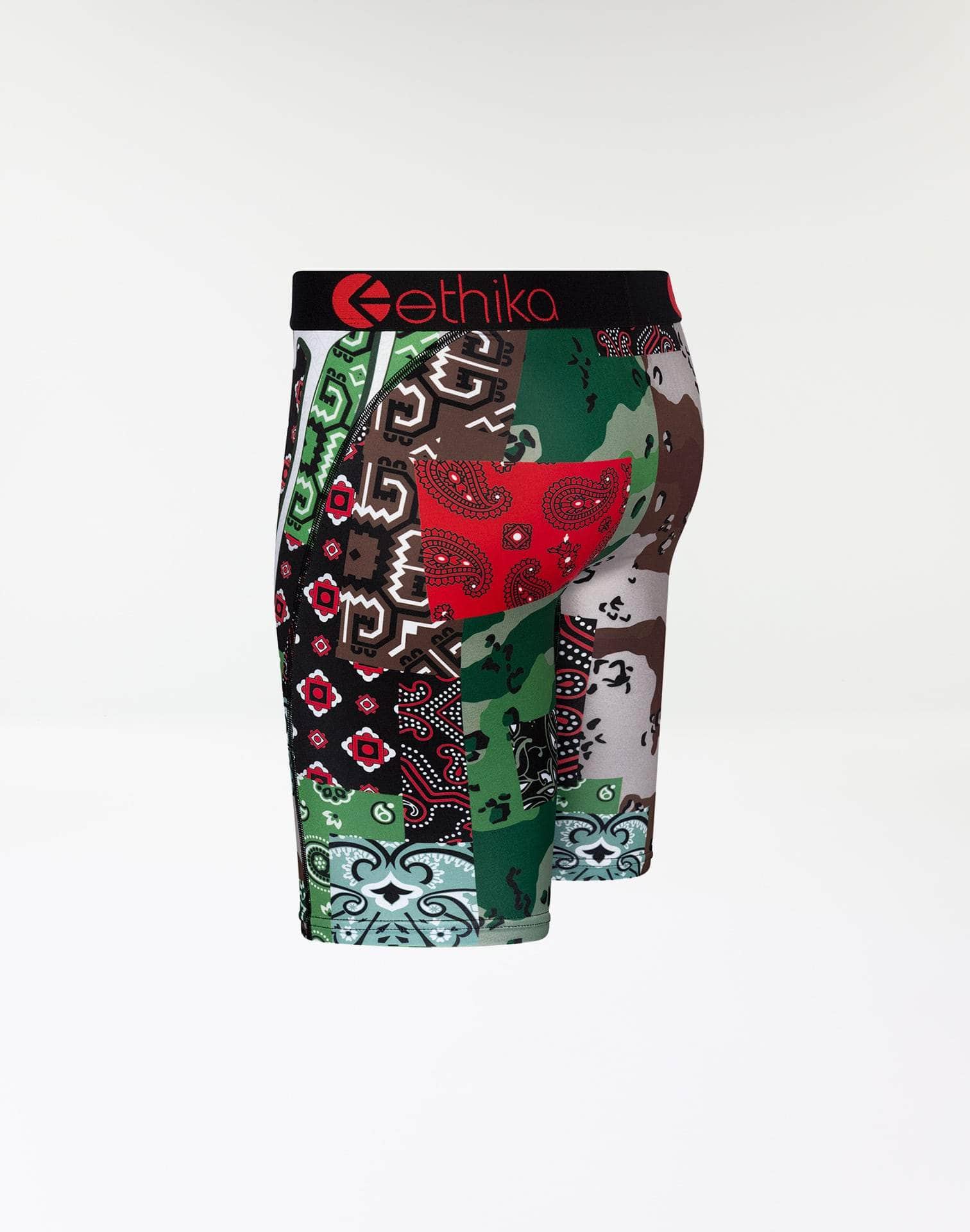 Photo of Ethika Boys' Paisley Camo Boxer Briefs