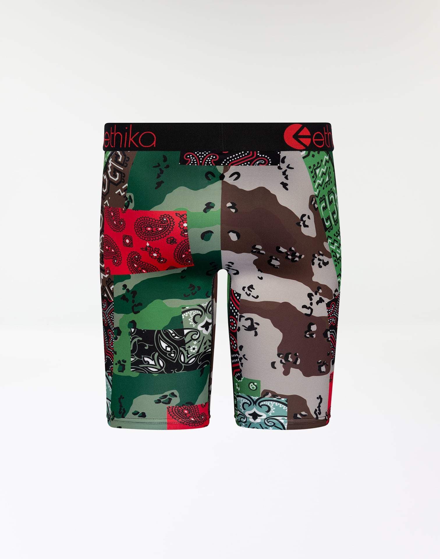 Photo of Ethika Boys' Paisley Camo Boxer Briefs