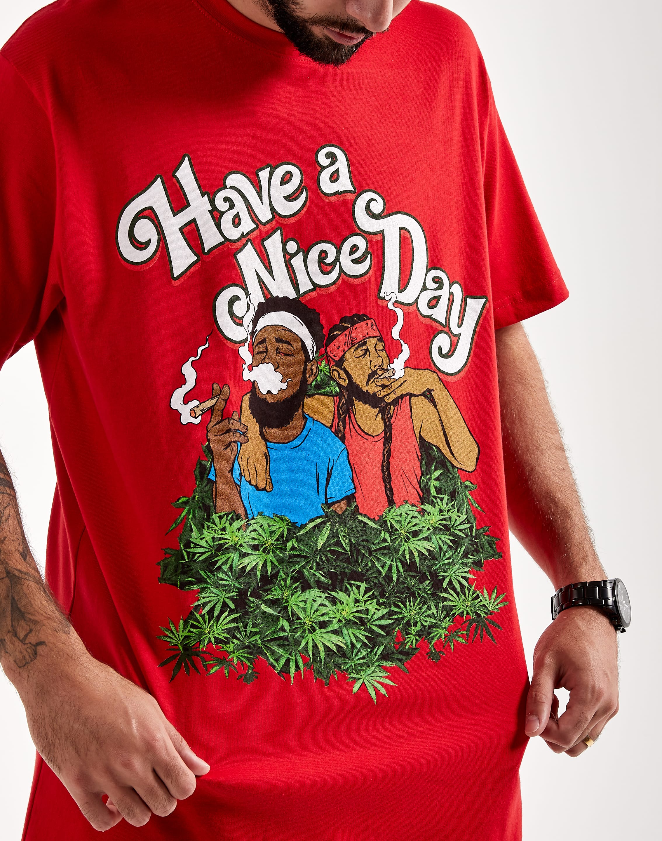 Photo of Bldg 4 Have A Nice Day Tee