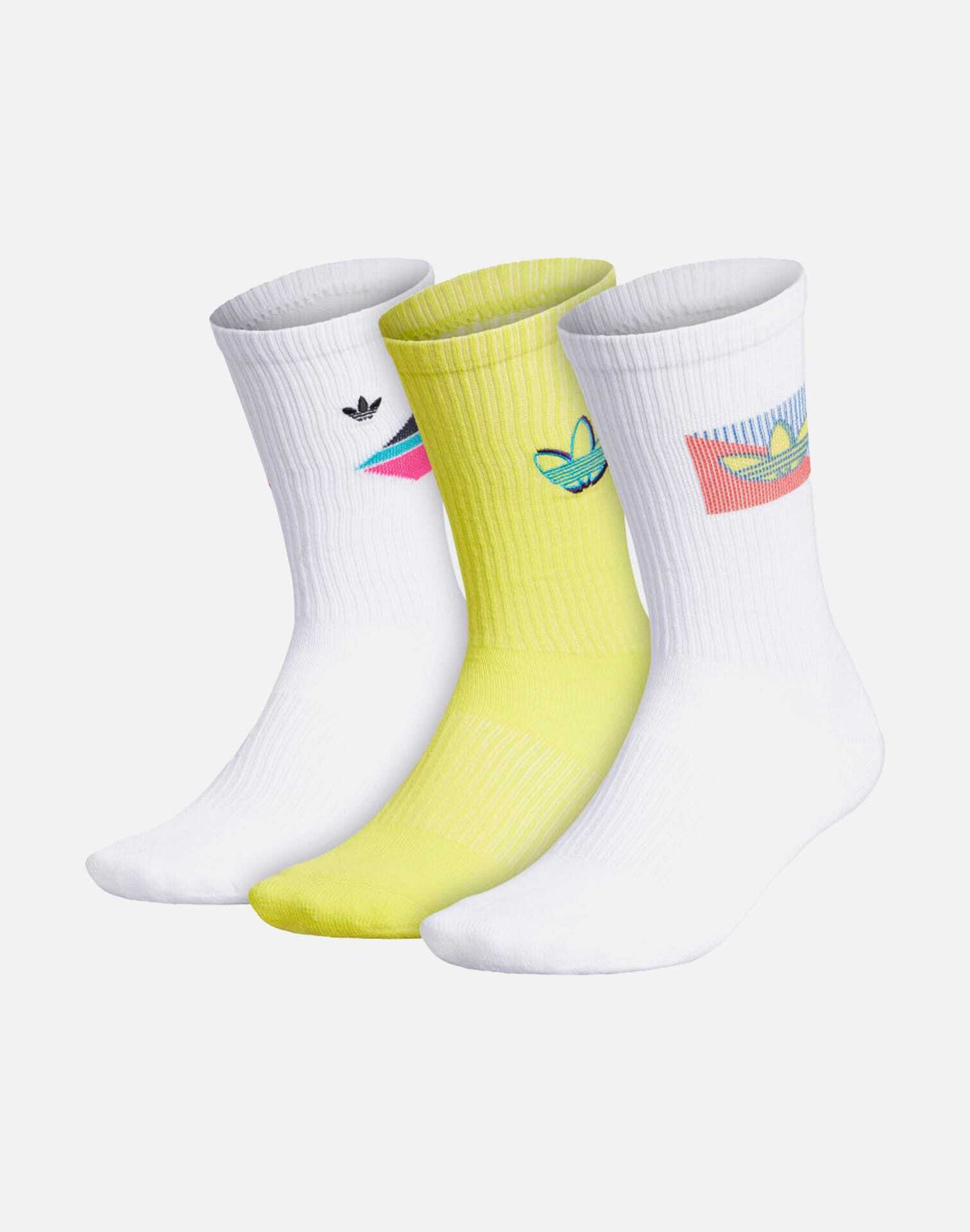 Adidas Originals Sprt Mid-Cut 3-Pack Socks – DTLR