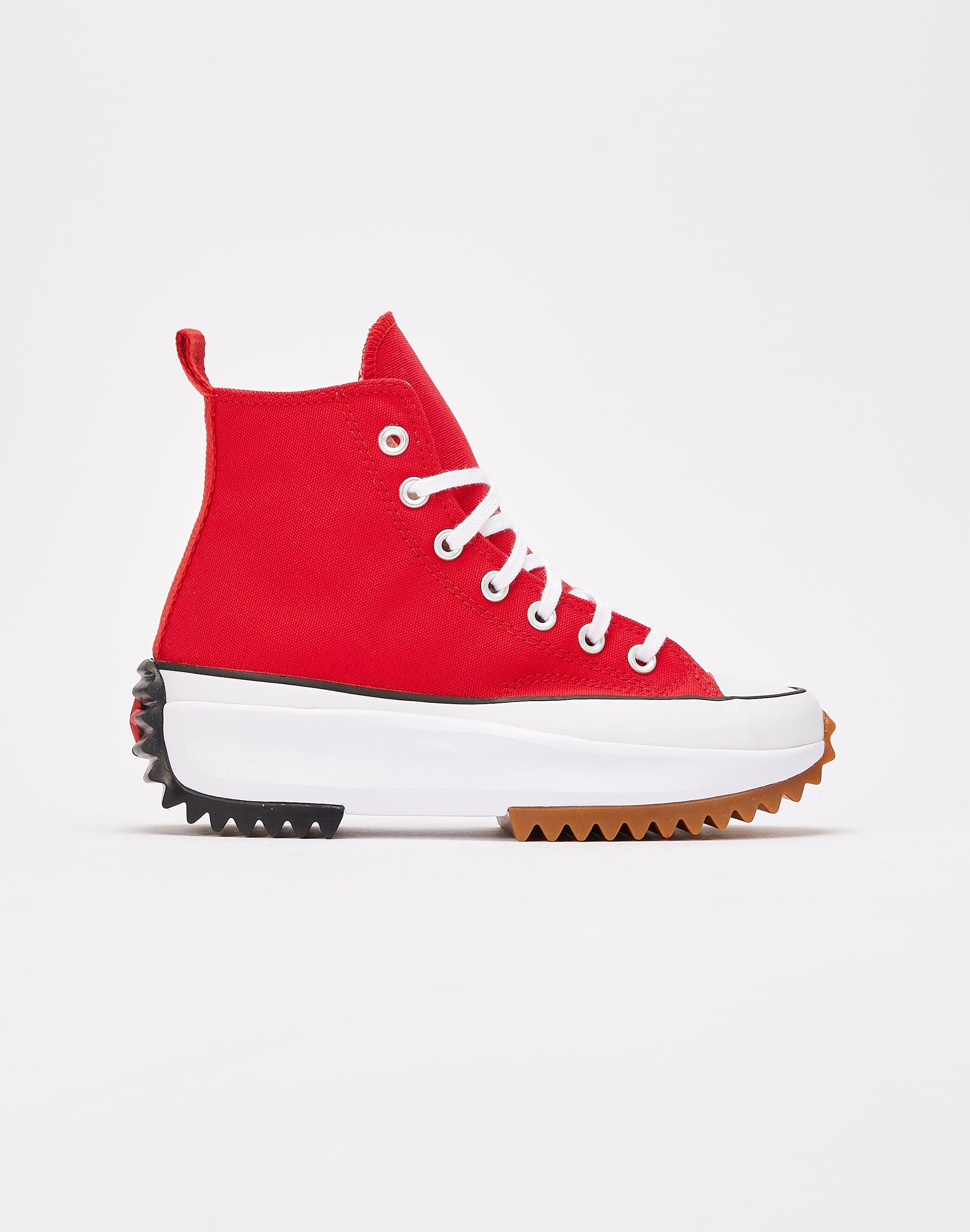 Red stacked converse Clearance