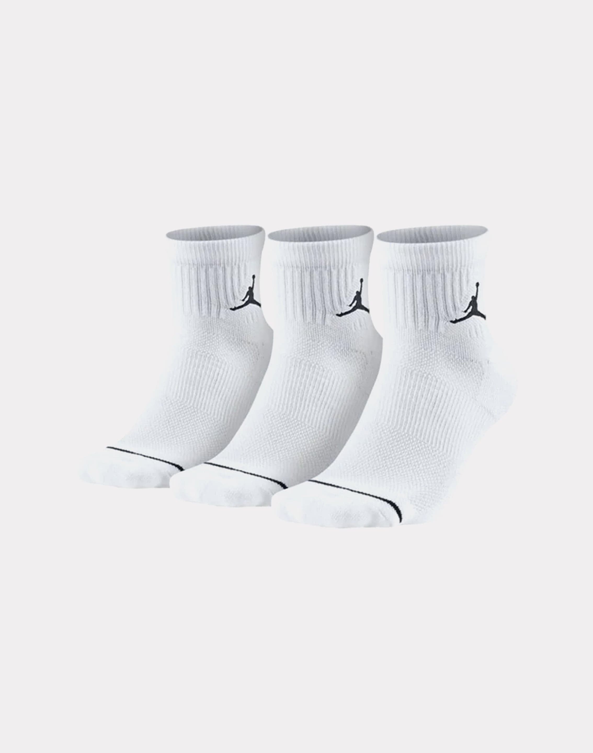 Nike, Three Pack Quarter Socks Mens, Quarter Socks
