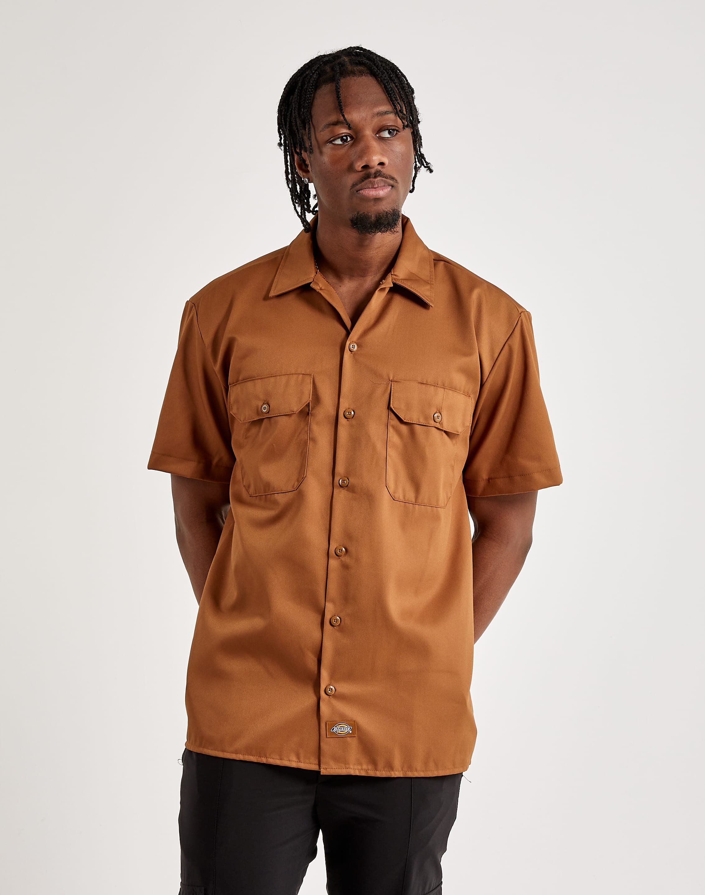 Dickies Short-Sleeve Twill Work Shirt Dickies Short-Sleeve Twill Work Shirt