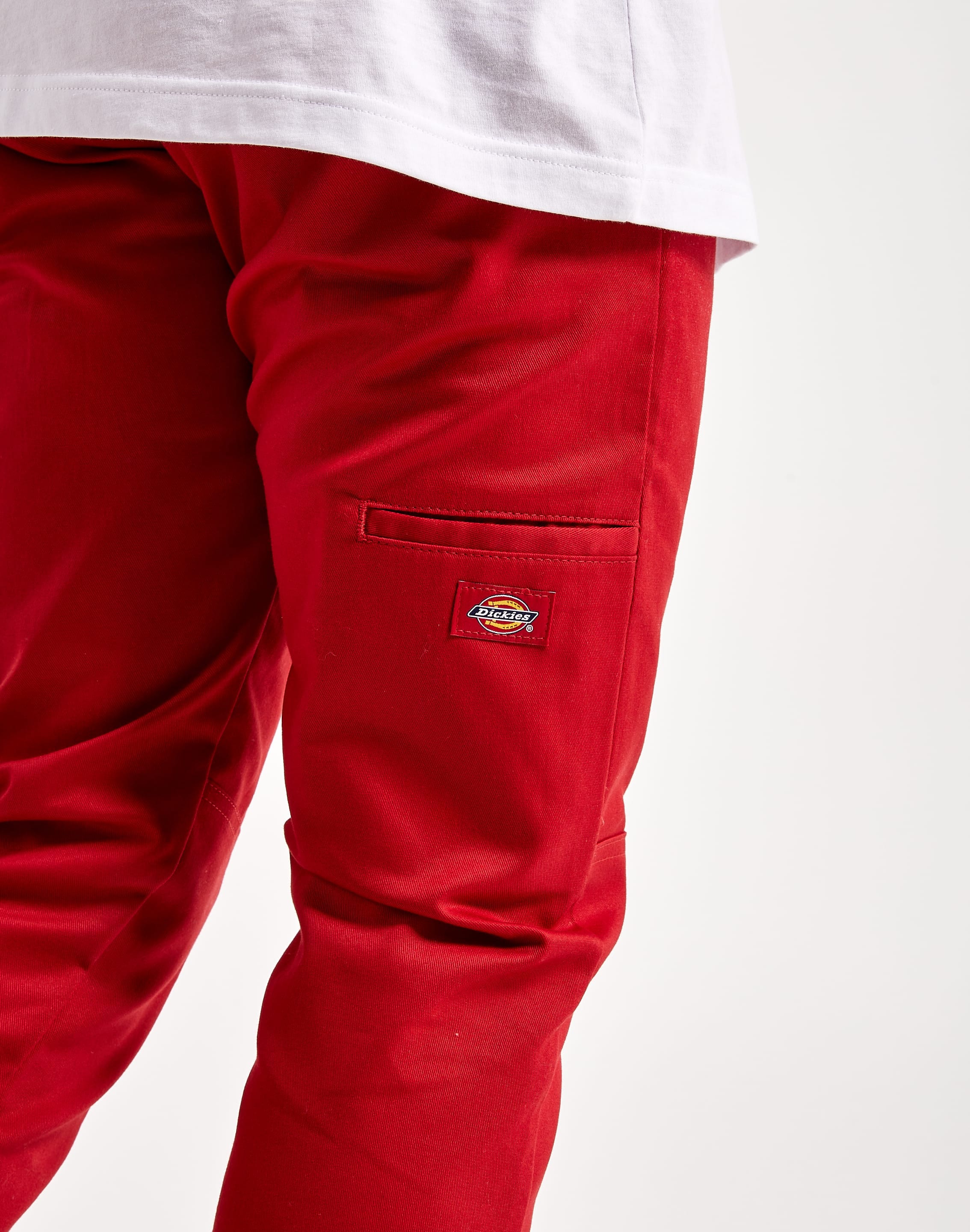 Work Pants Red Dickie Suit Slim Fit Dickie Suit Red Dickie Fit