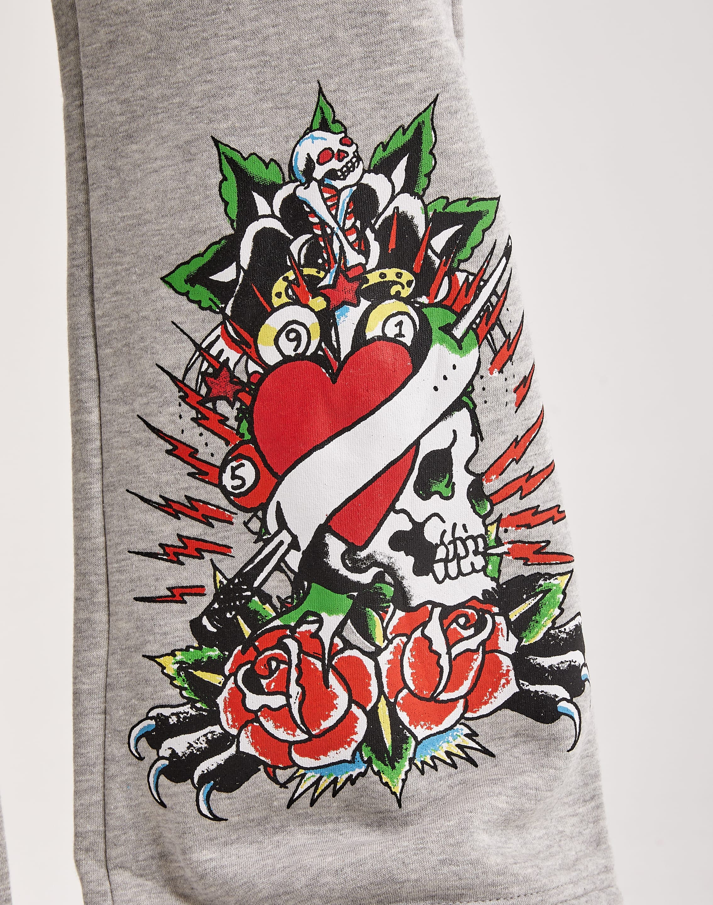 Don Ed Hards Roses Ed Hardy Heart Roses Sweatpants – DTLR