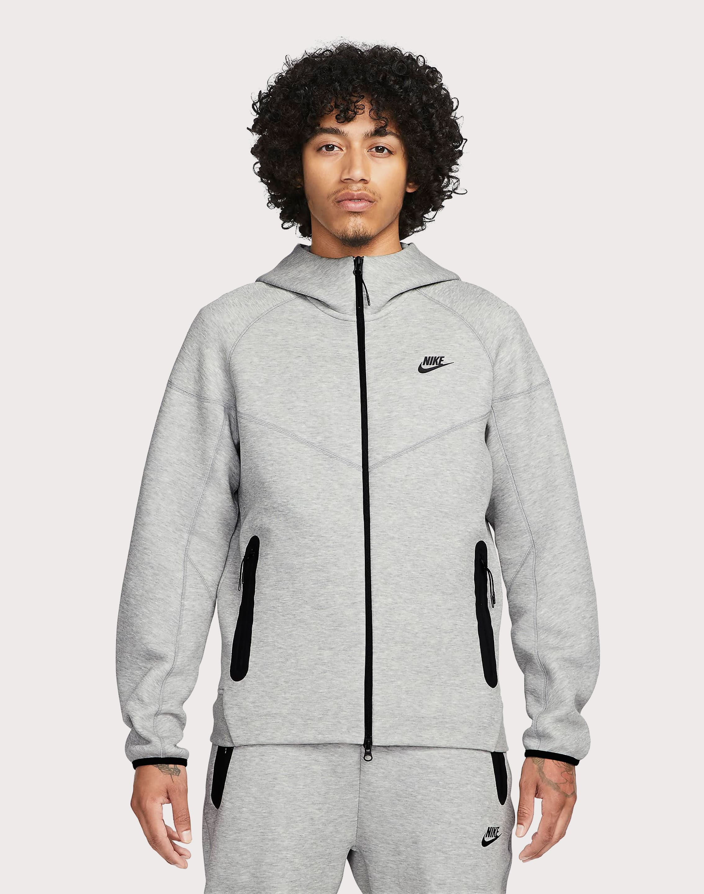 Nike fleece tech grey Clearance