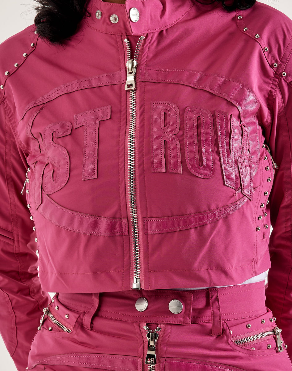 First Row Nylon Racing Jacket – DTLR