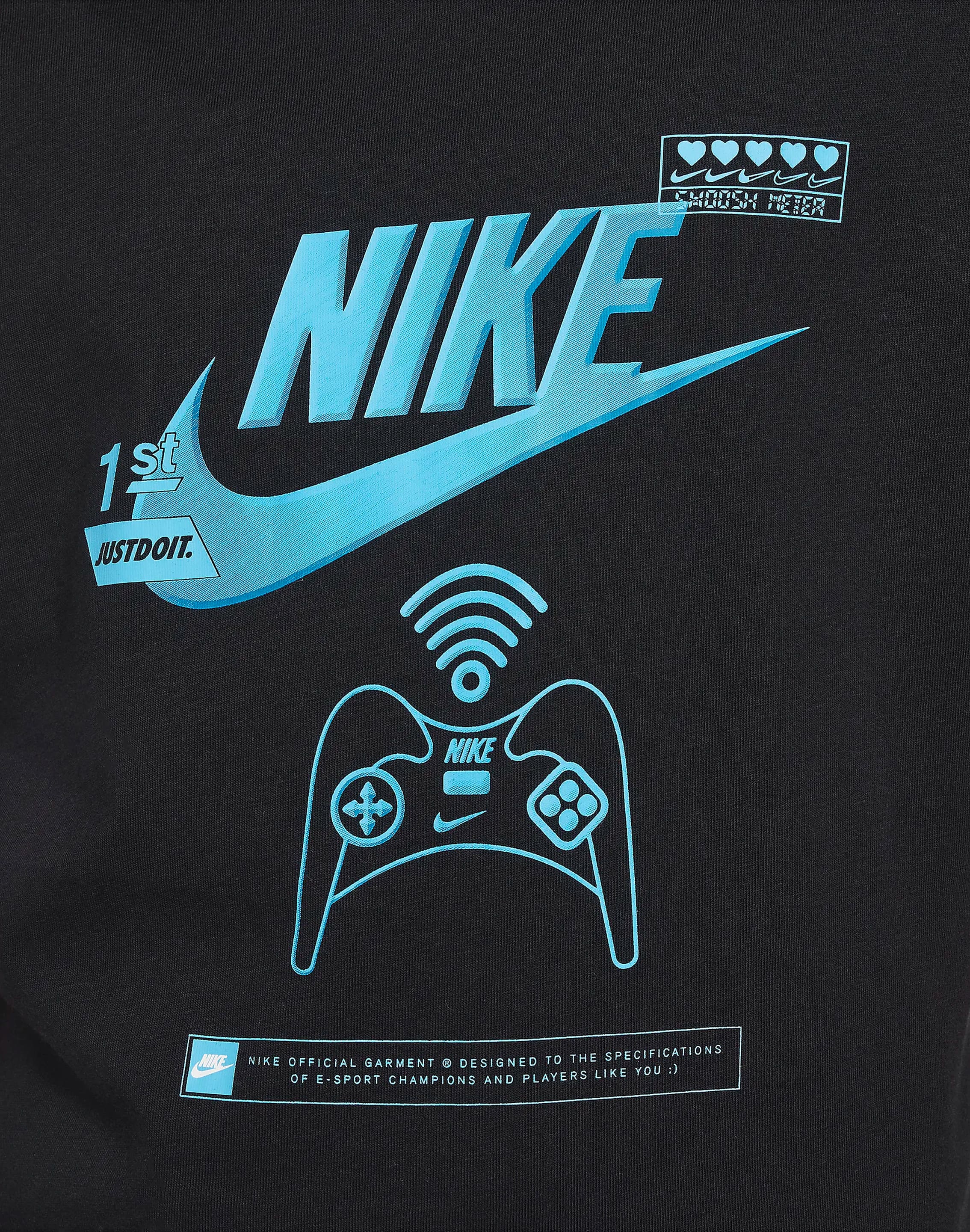 Nike Futura Black And Green Nike Shirt T-shirts Nike Sportswear