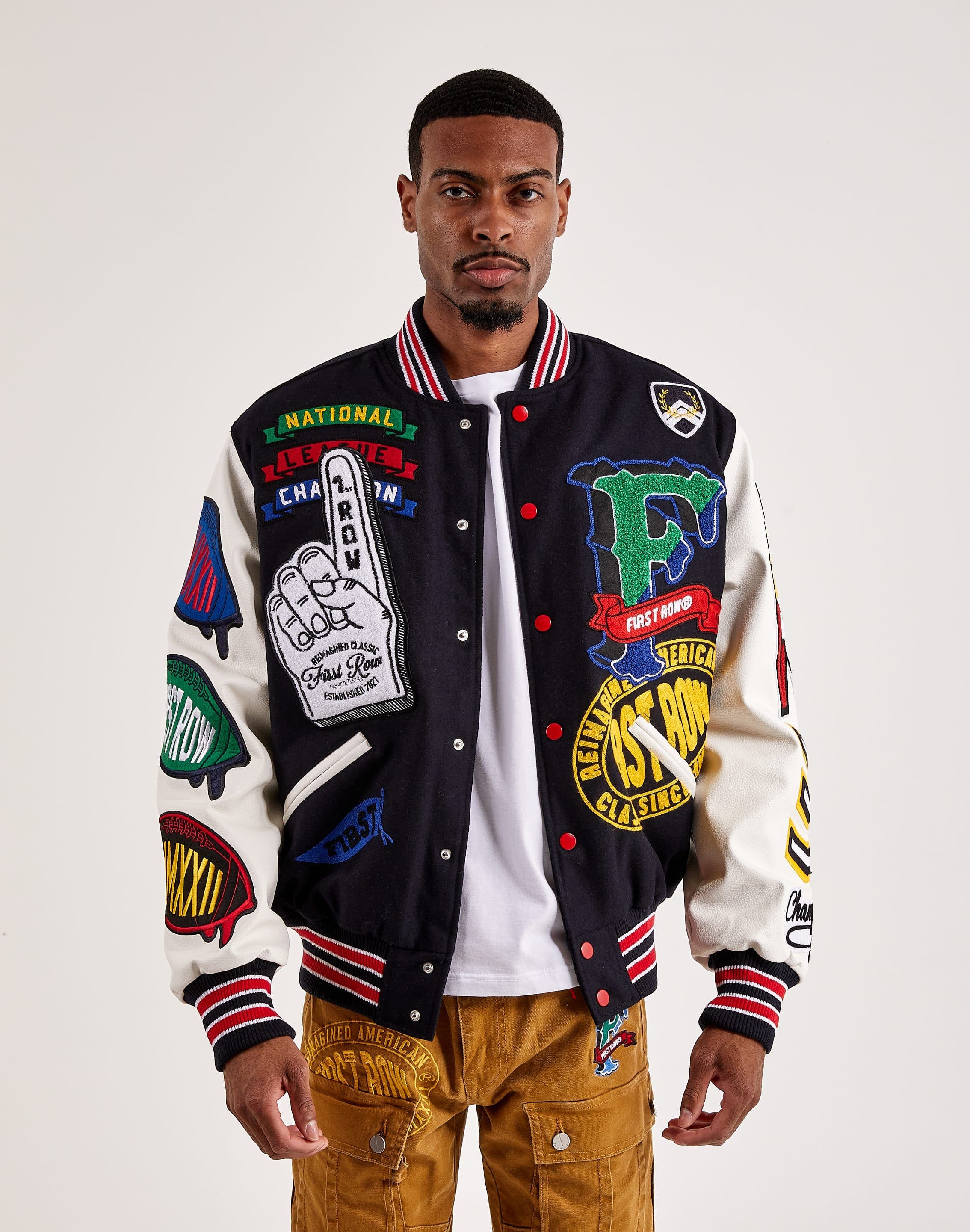First Row Property Of Varsity Jacket – DTLR