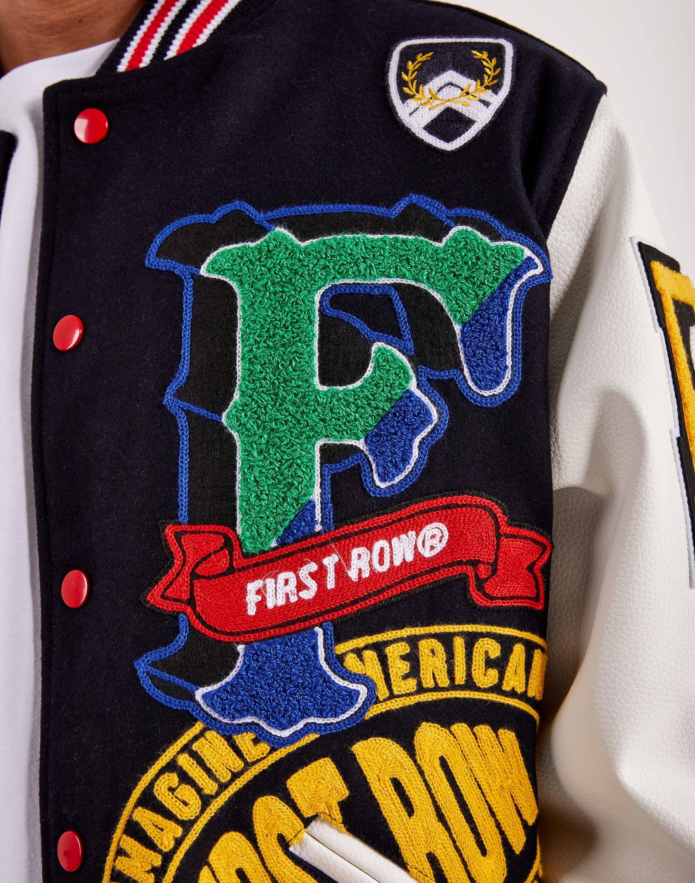 First Row Property Of Varsity Jacket – DTLR