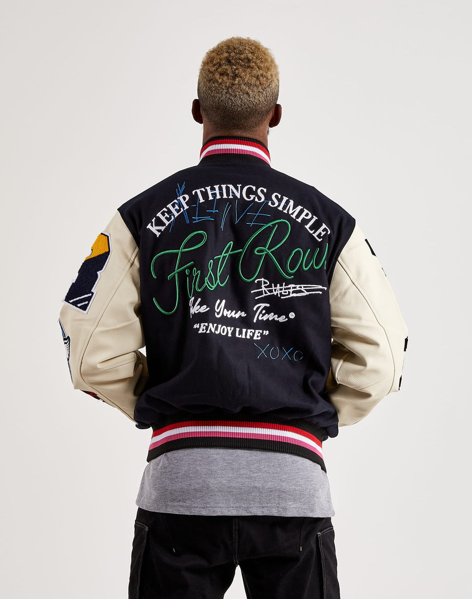 First Row #1 Varsity Jacket – DTLR