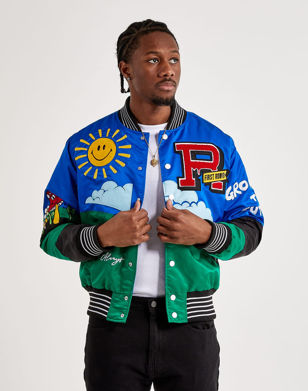 First Row Think Green Always Varsity Jacket – DTLR