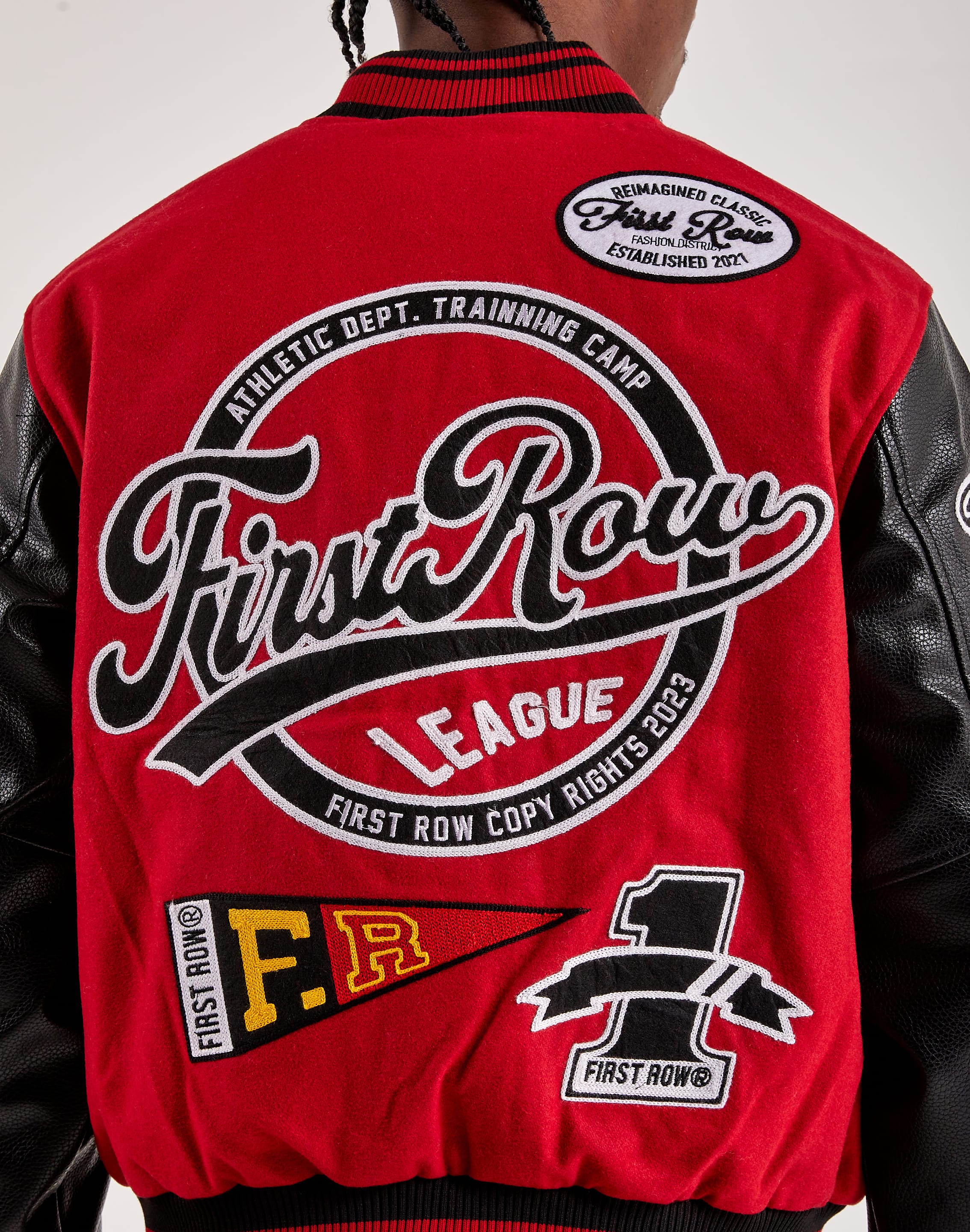 First Row The Best Never Rest Varsity Jacket – DTLR
