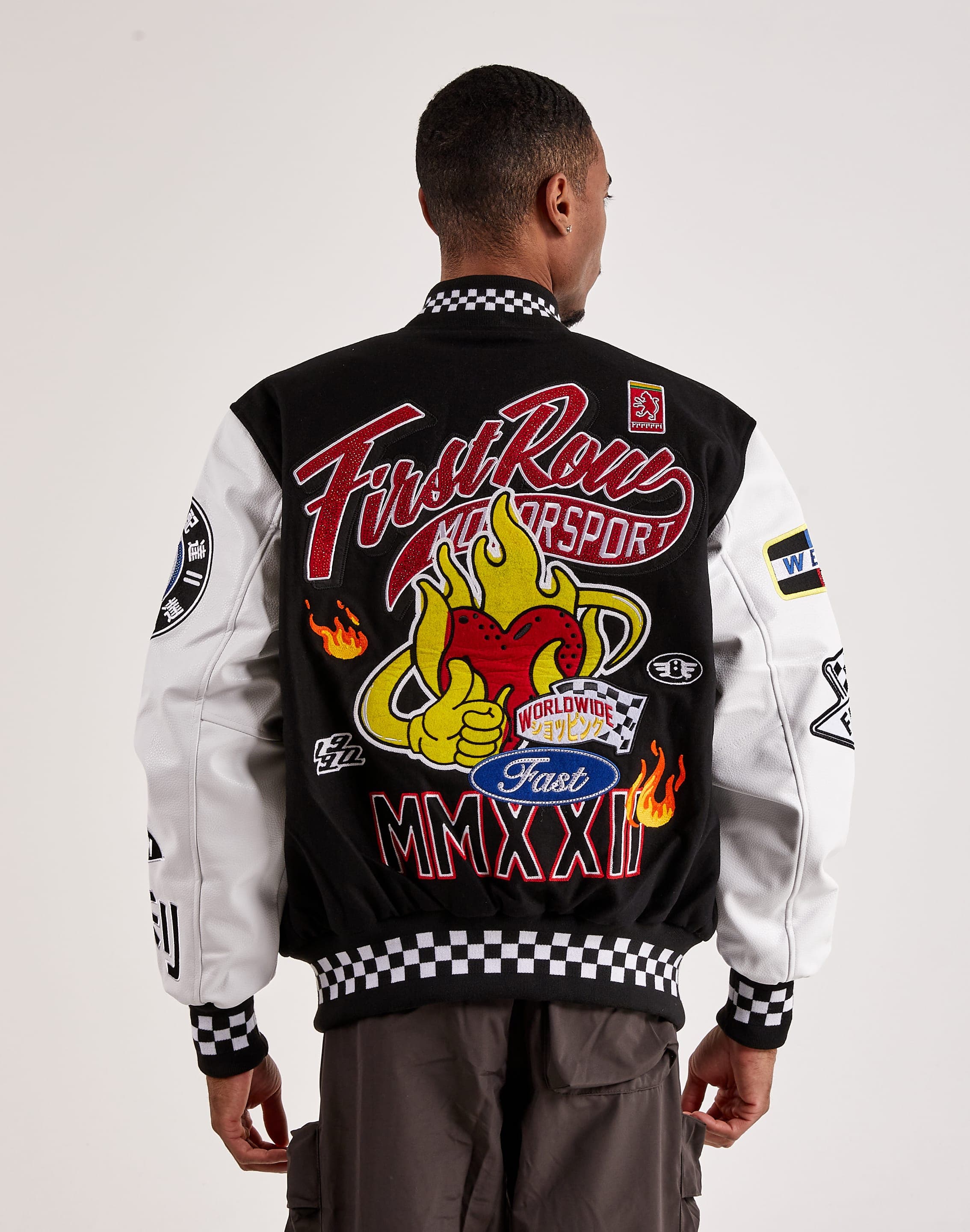 First Row Motorsport Varsity Jacket – DTLR