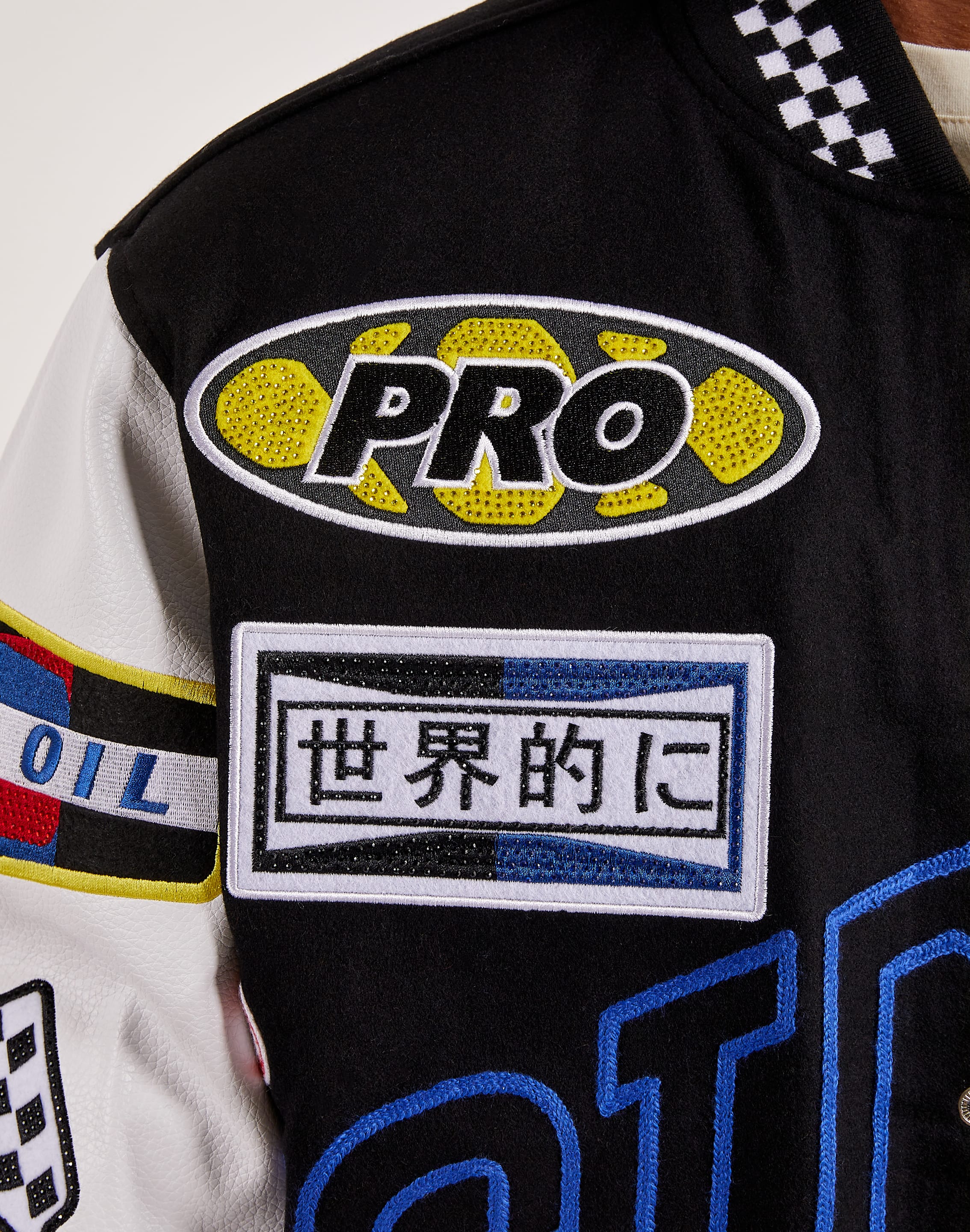 First Row Motorsport Varsity Jacket – DTLR