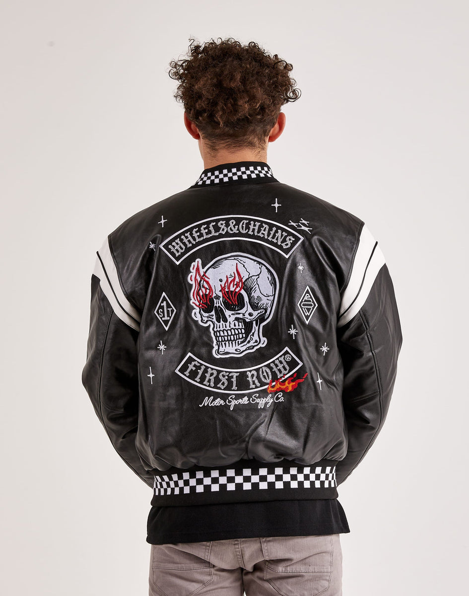 First Row Leather Racing Jacket – DTLR