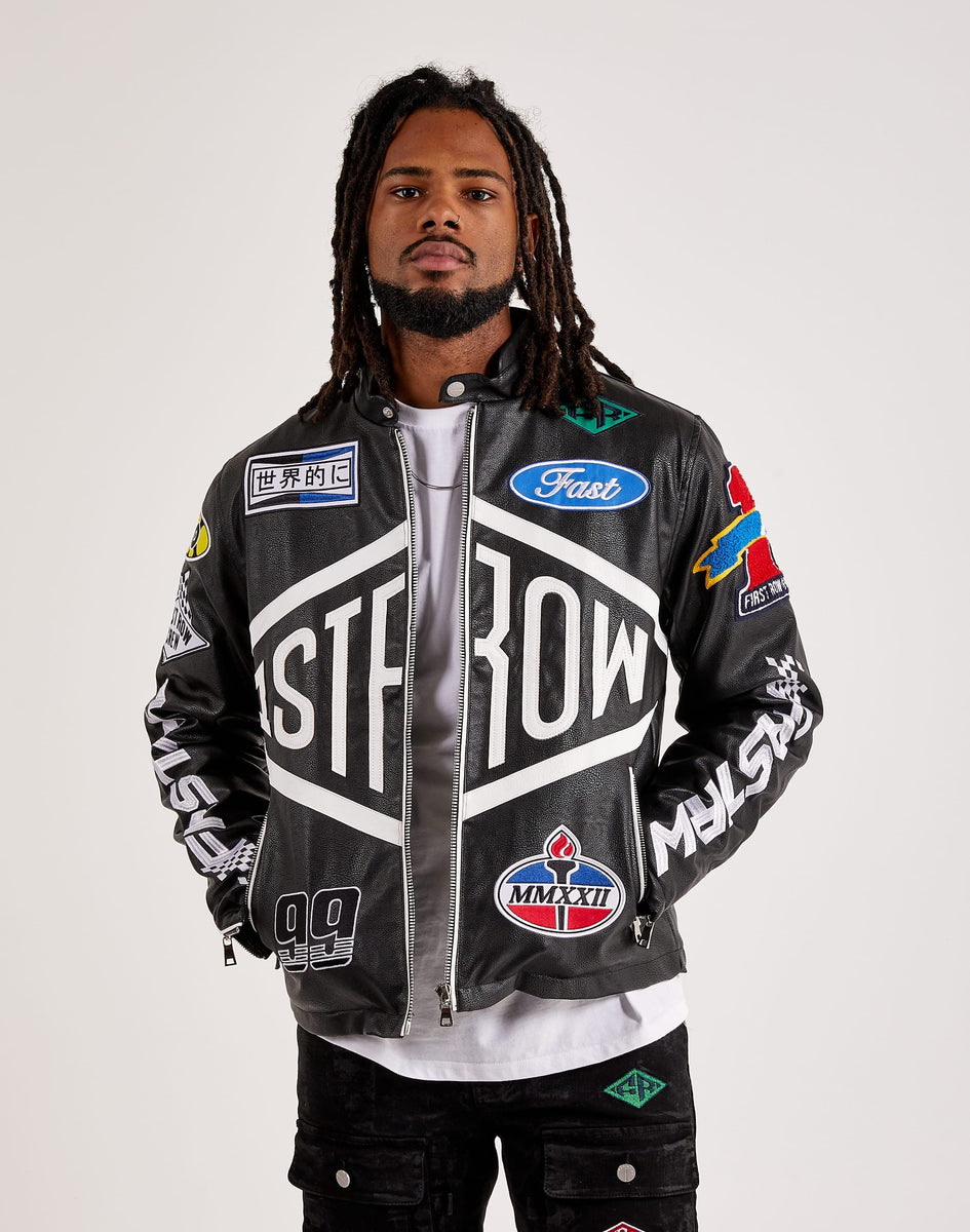 First Row Racing Moto Leather Jacket – DTLR