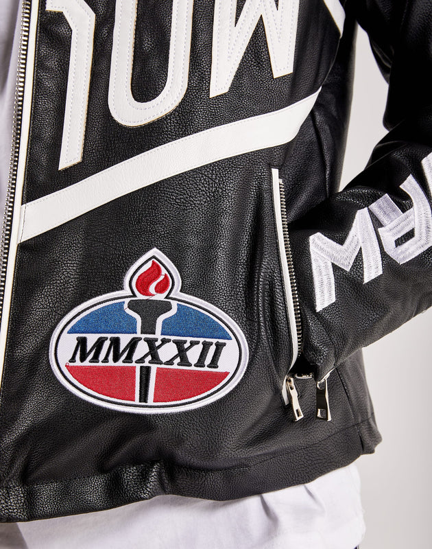 First Row Racing Moto Leather Jacket – DTLR