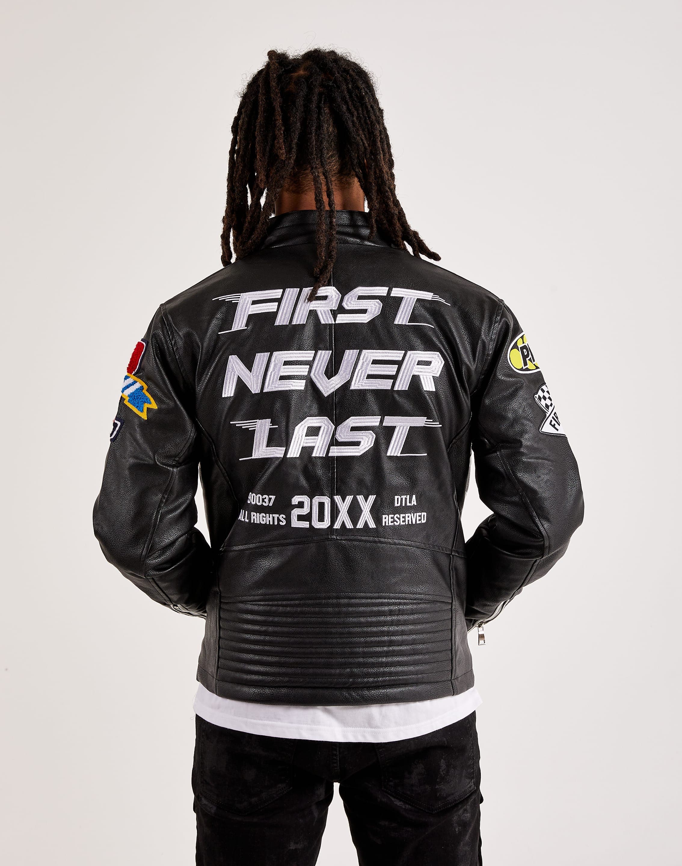 First Row Racing Moto Leather Jacket – DTLR