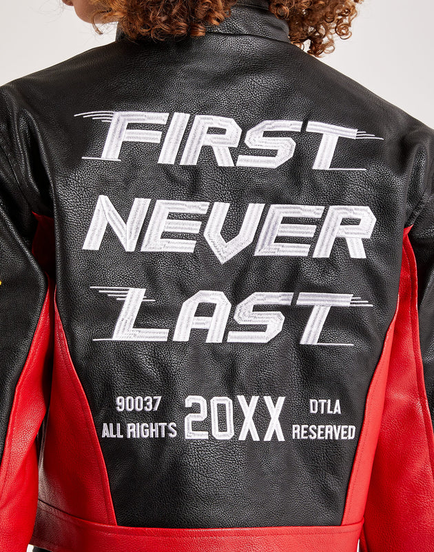First Row Moto Leather Jacket – DTLR