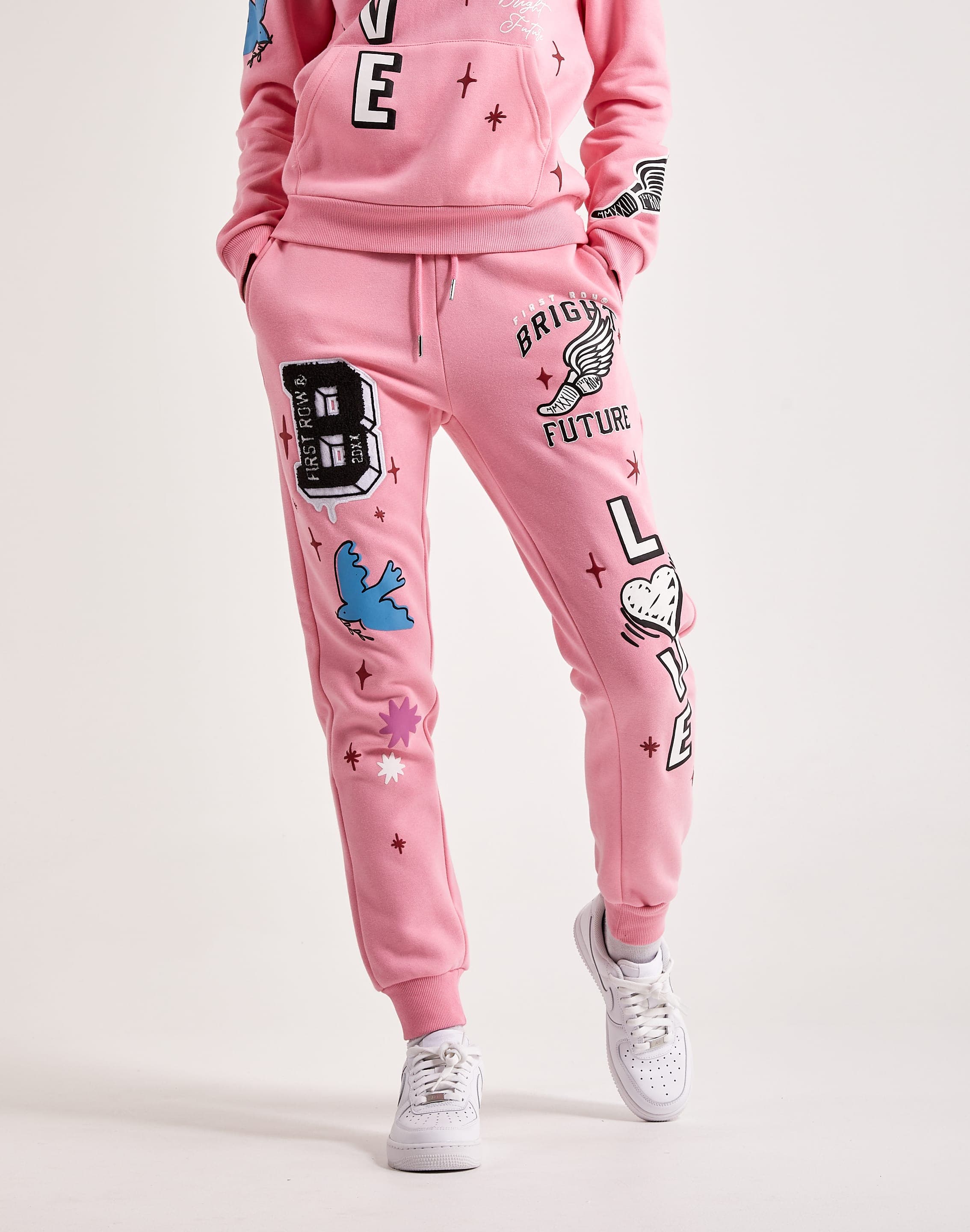 Pink Women's Long Sport Pants / Sports Pants: Shop up to −48%