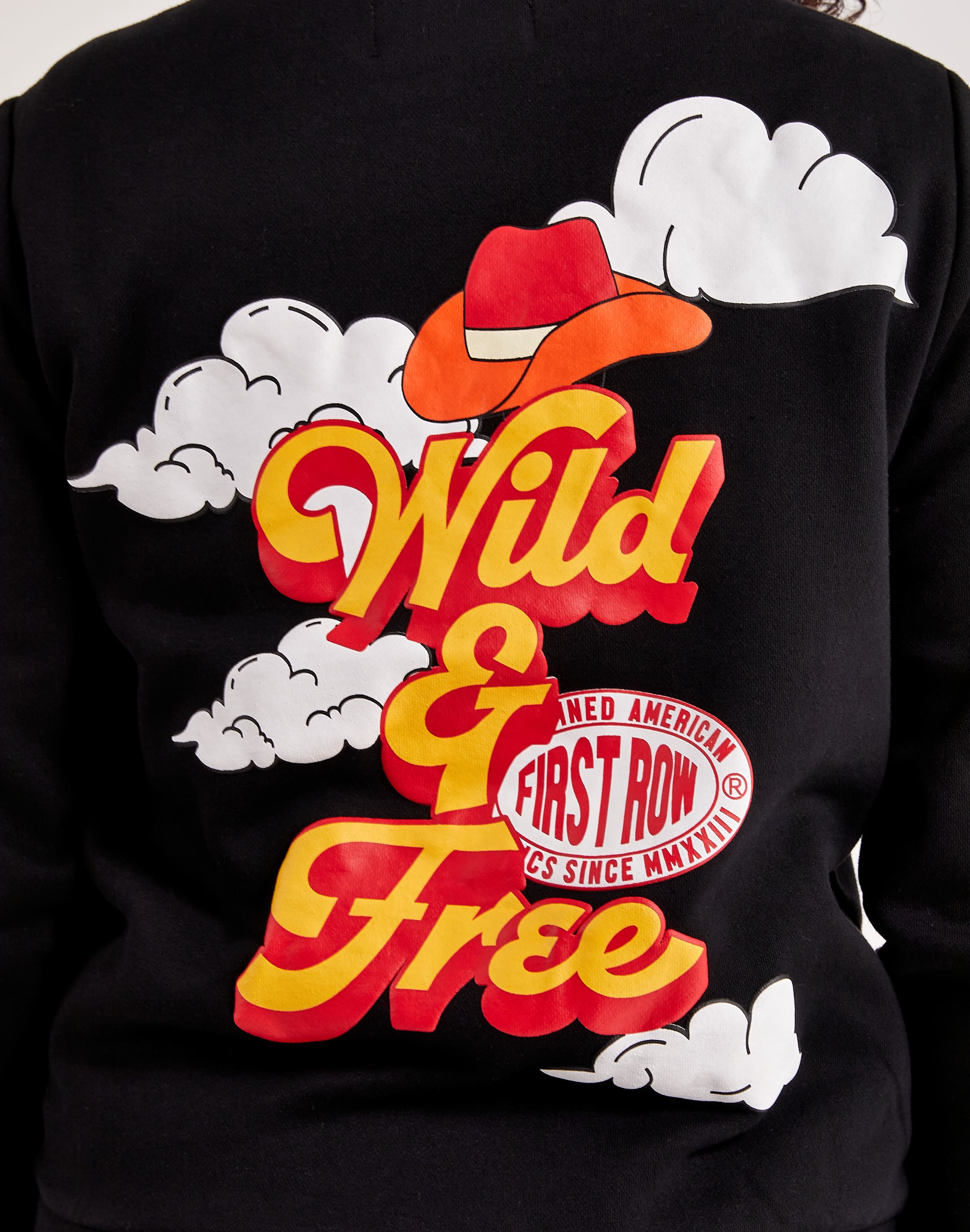 Photo of First Row Wild & Free Fleece Pullover Hoodie