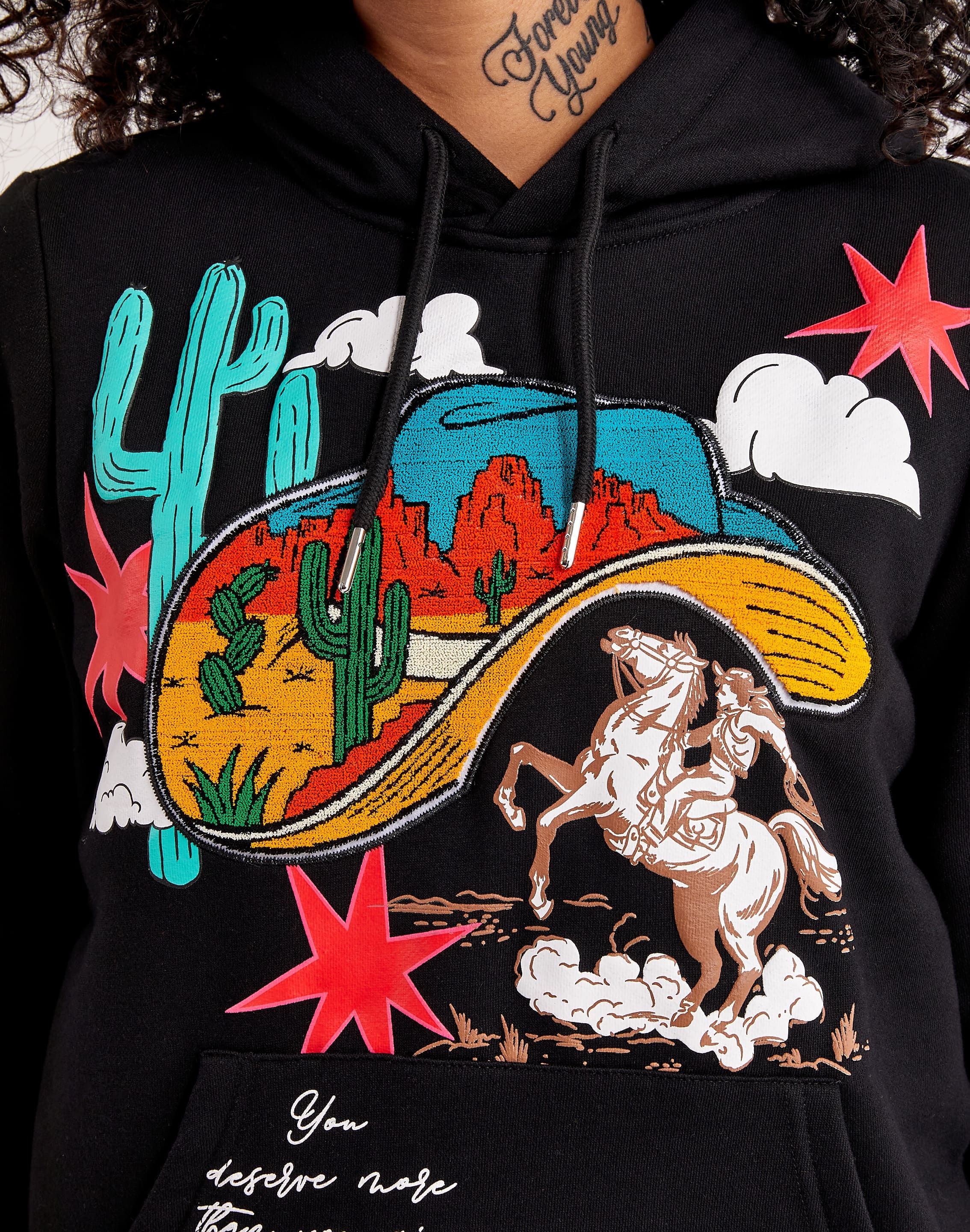 Photo of First Row Wild & Free Fleece Pullover Hoodie